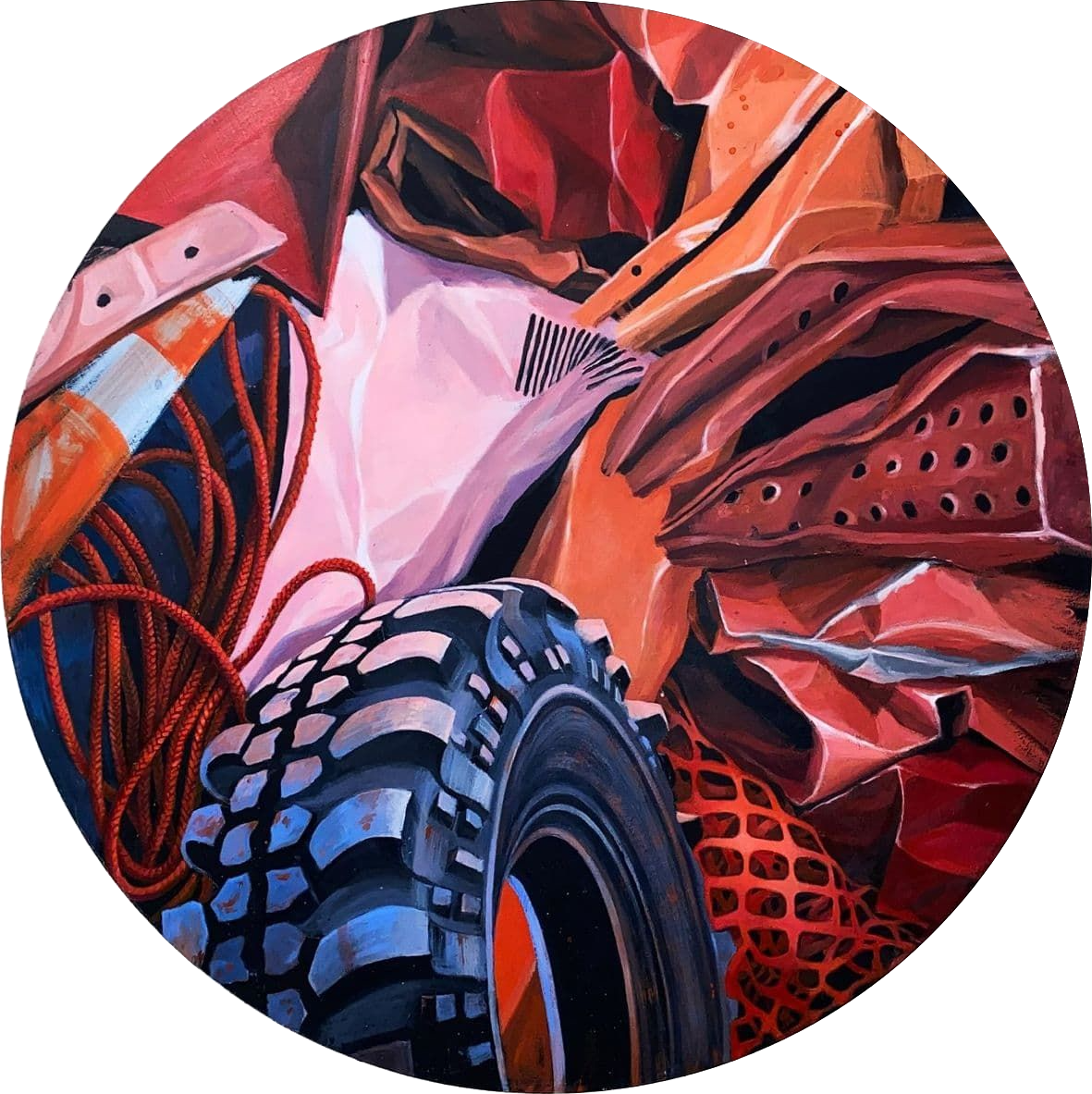 Ольга Батыршина (Картина, живопись - 
                  100 x 100 см) Untitled №5
