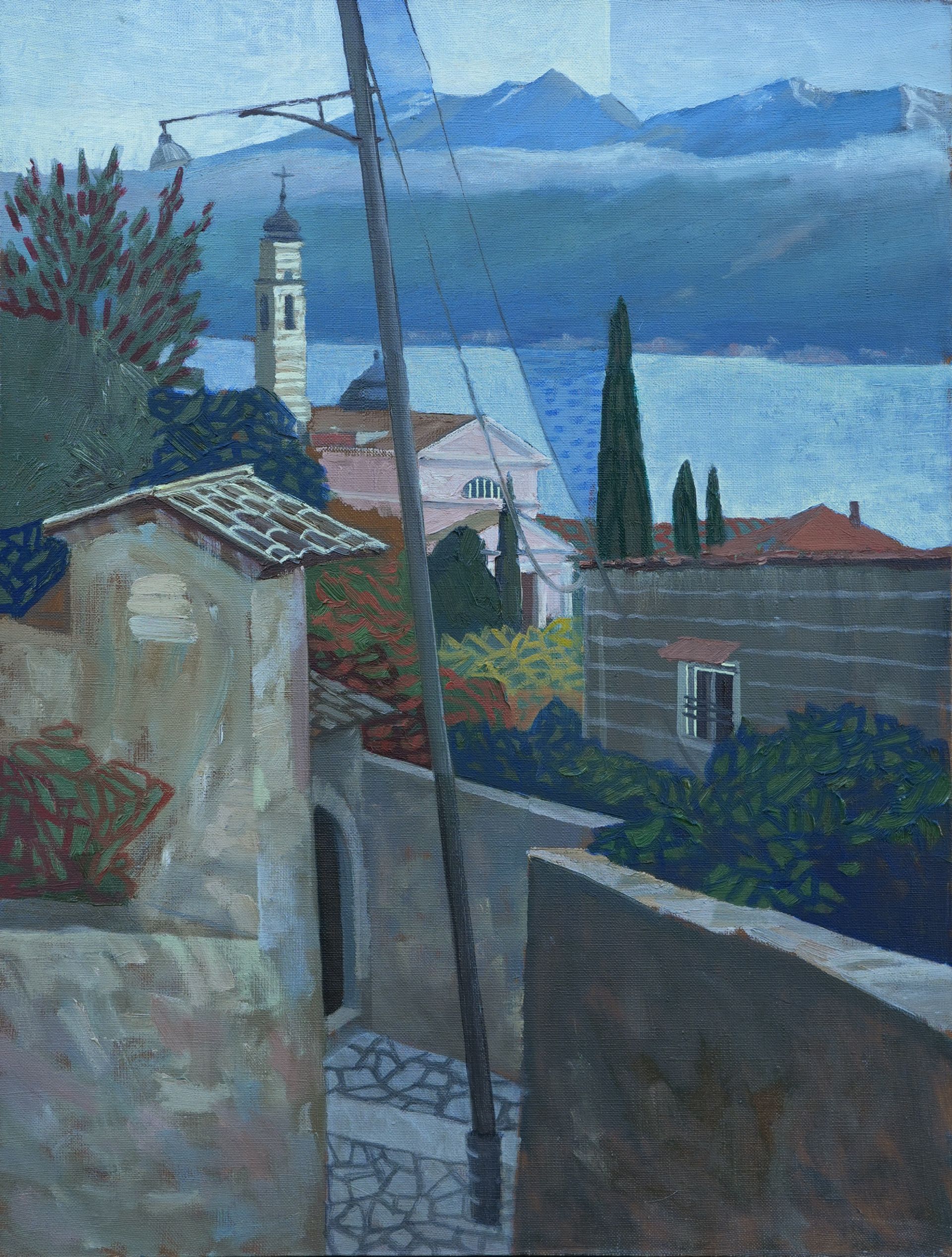 Николай Пак (Картина, живопись - 
                  50 x 60 см) Столб