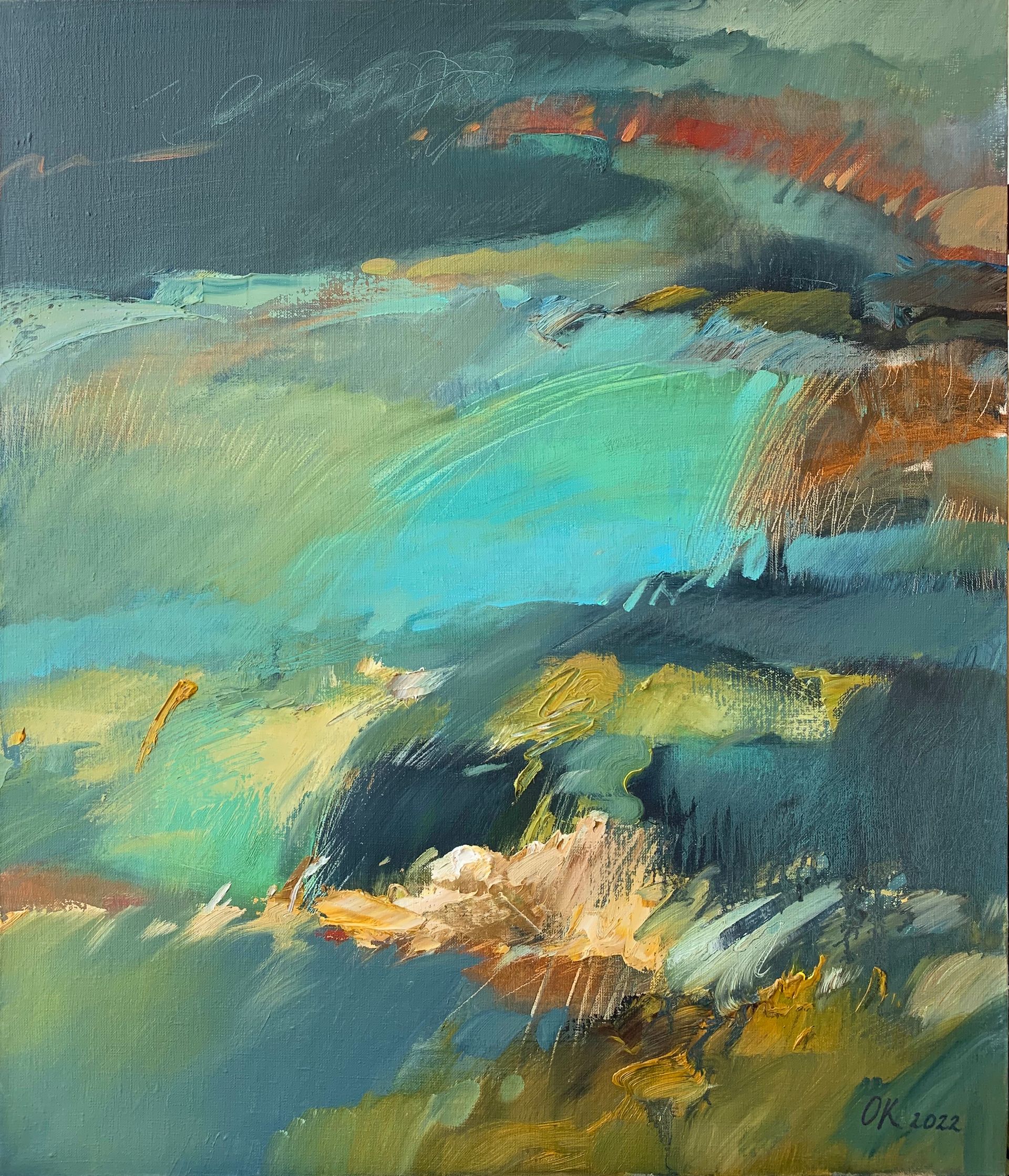 Ольга Кожевникова (Картина, живопись - 
                  60 x 70 см) Ветер