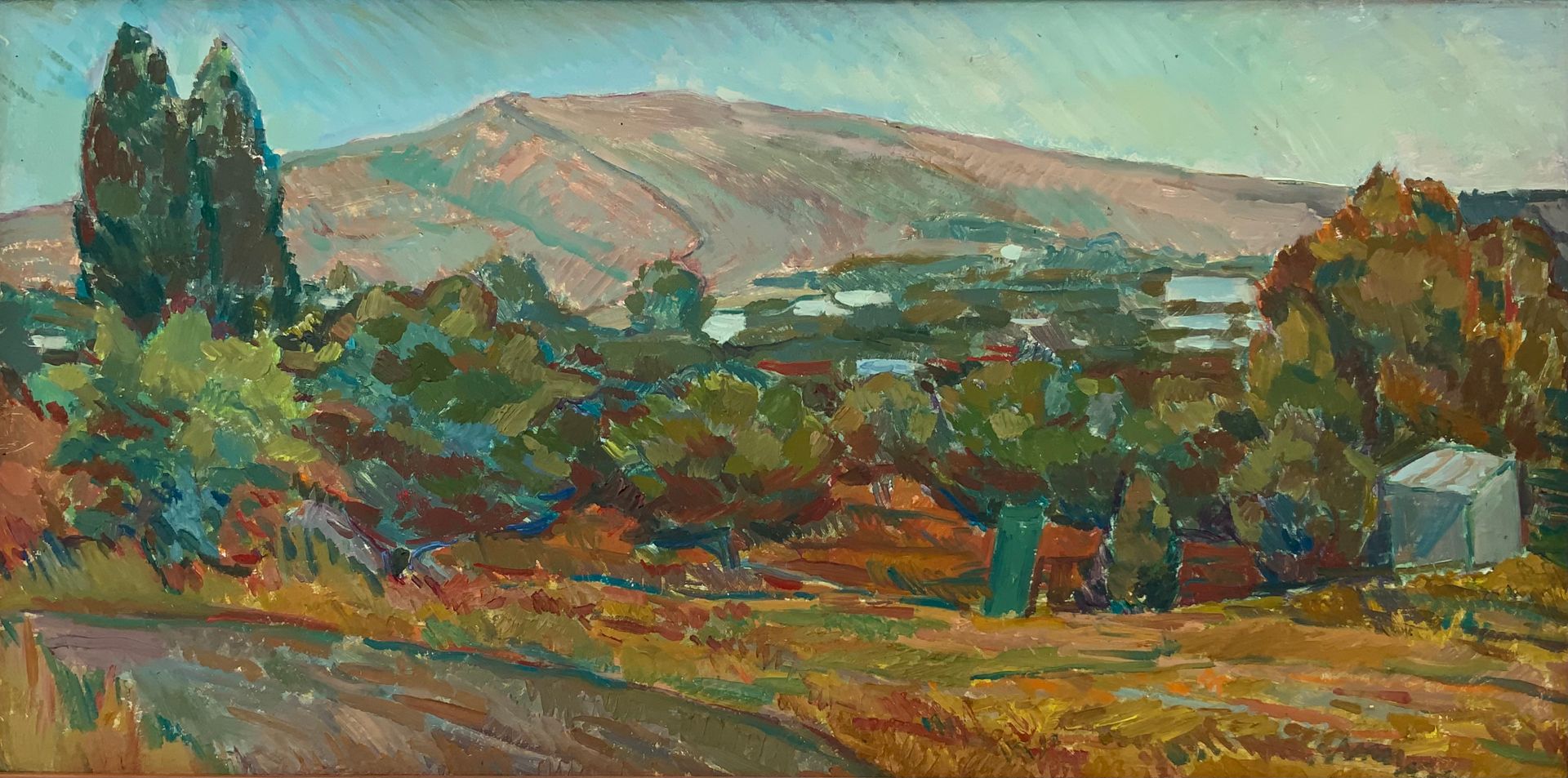 Елизавета Тульчинская (Картина, живопись - 
                  53 x 28 см) В Керчи