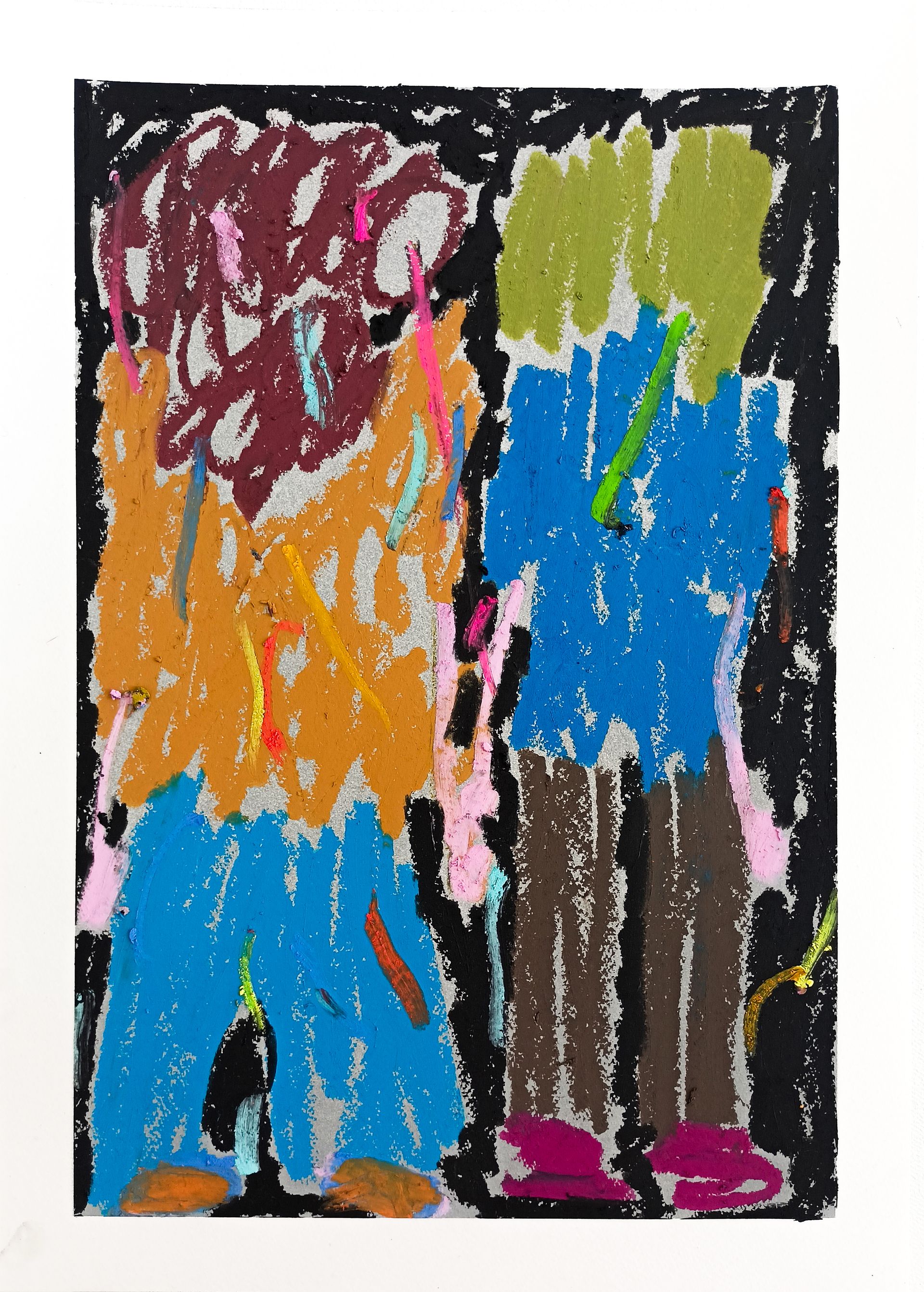 Дарья Растунина (Авторская графика - 
                  29 x 42 см) Без названия