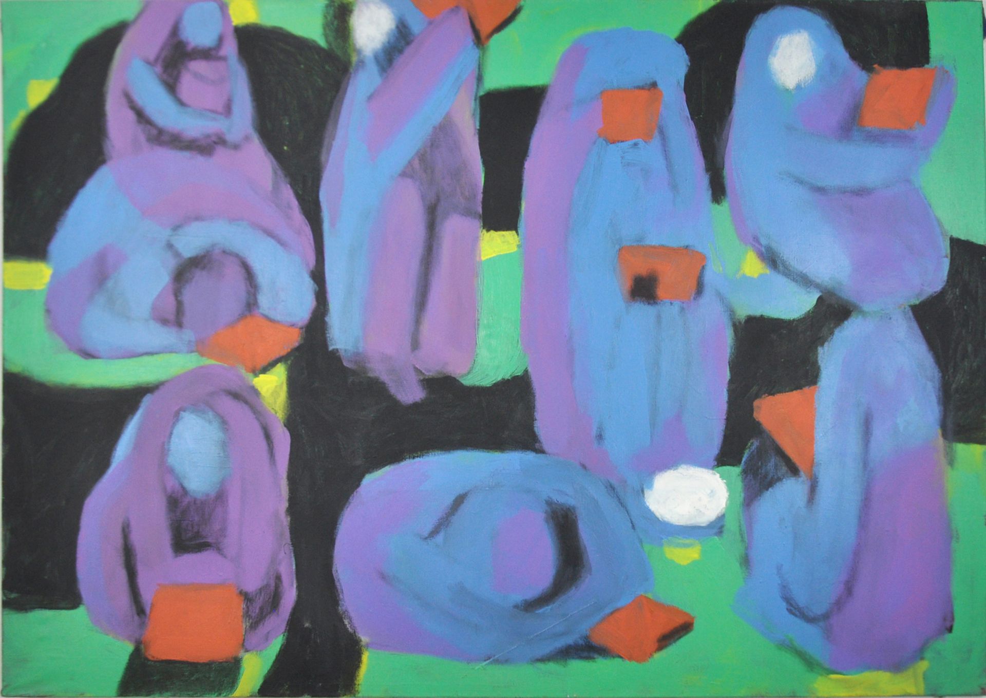 Любовь Лисицына (Картина, живопись - 
                  170 x 120 см) Краткая история невозможности