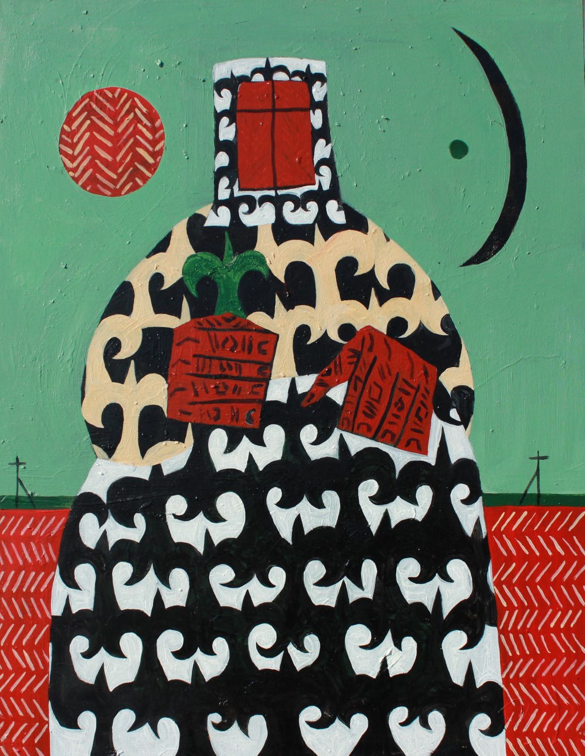 Лиля Ким (Картина, живопись - 
                  70 x 90 см) YЙ (дом)