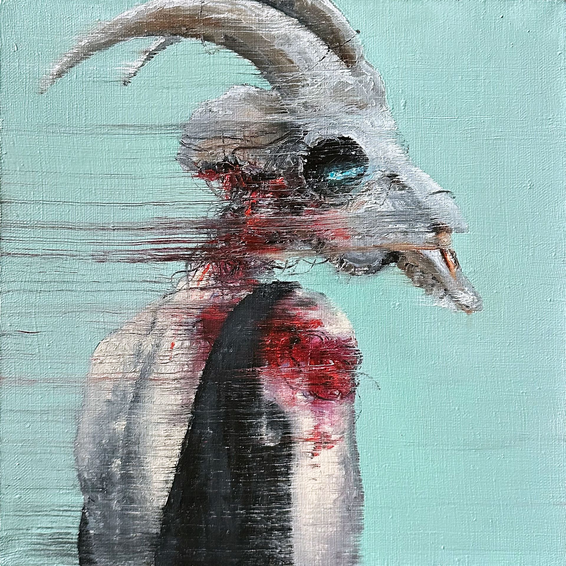 Данила Даренских (Картина, живопись - 
                  30 x 30 см) Incognita