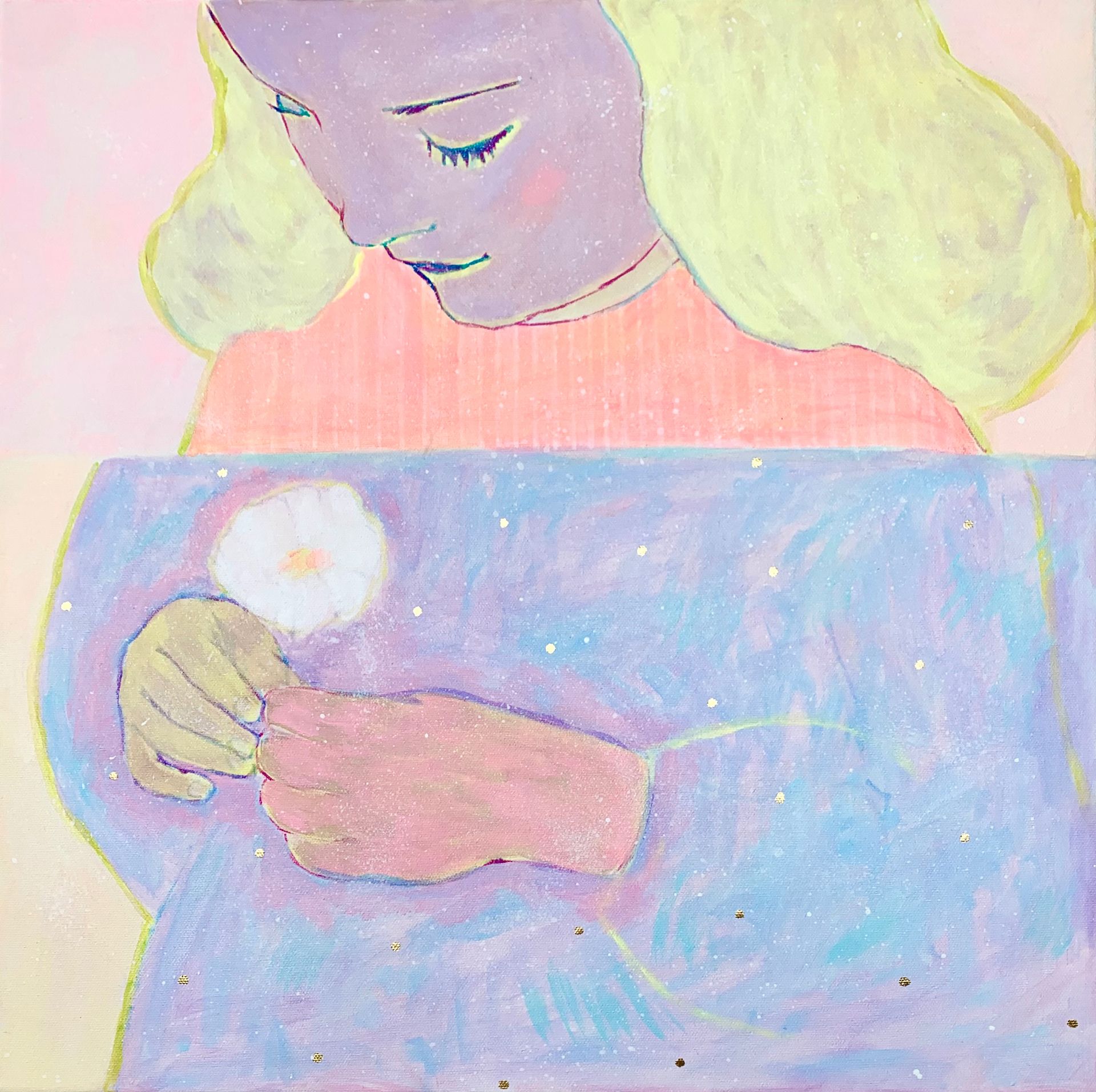 Людмила Акиньшина (Картина, живопись - 
                  50 x 50 см) Рассвет
