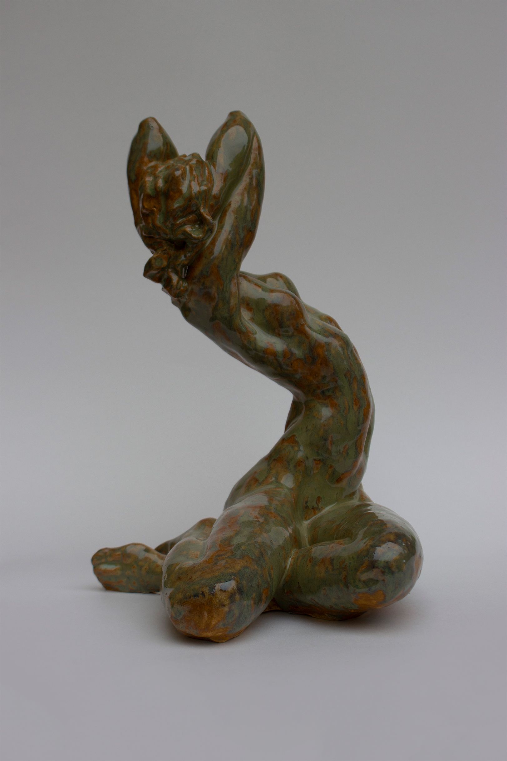 Наташа Муравет (Скульптура - 
                  20 x 30 см) Выдох (воздух)