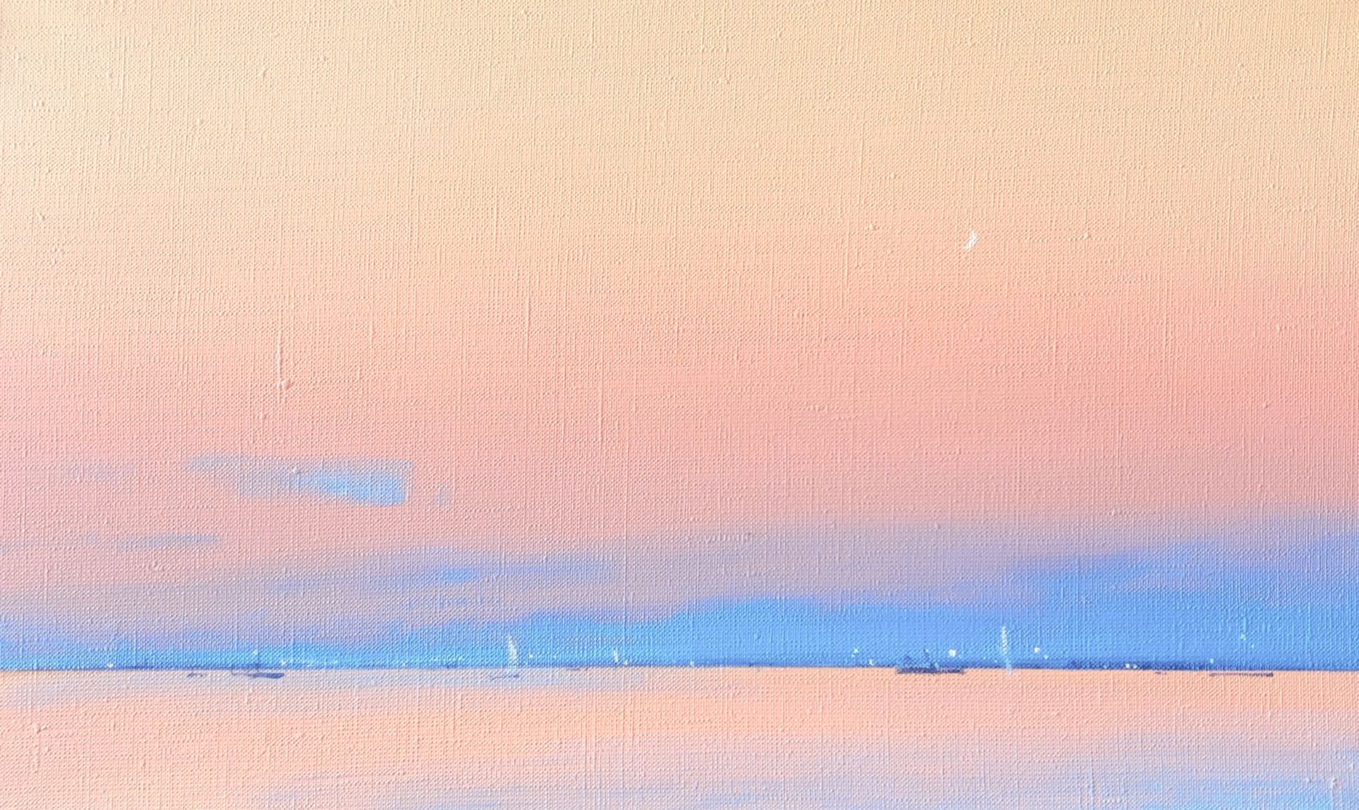 Александра Савина (Картина, живопись - 
                  50 x 30 см) На финском заливе II