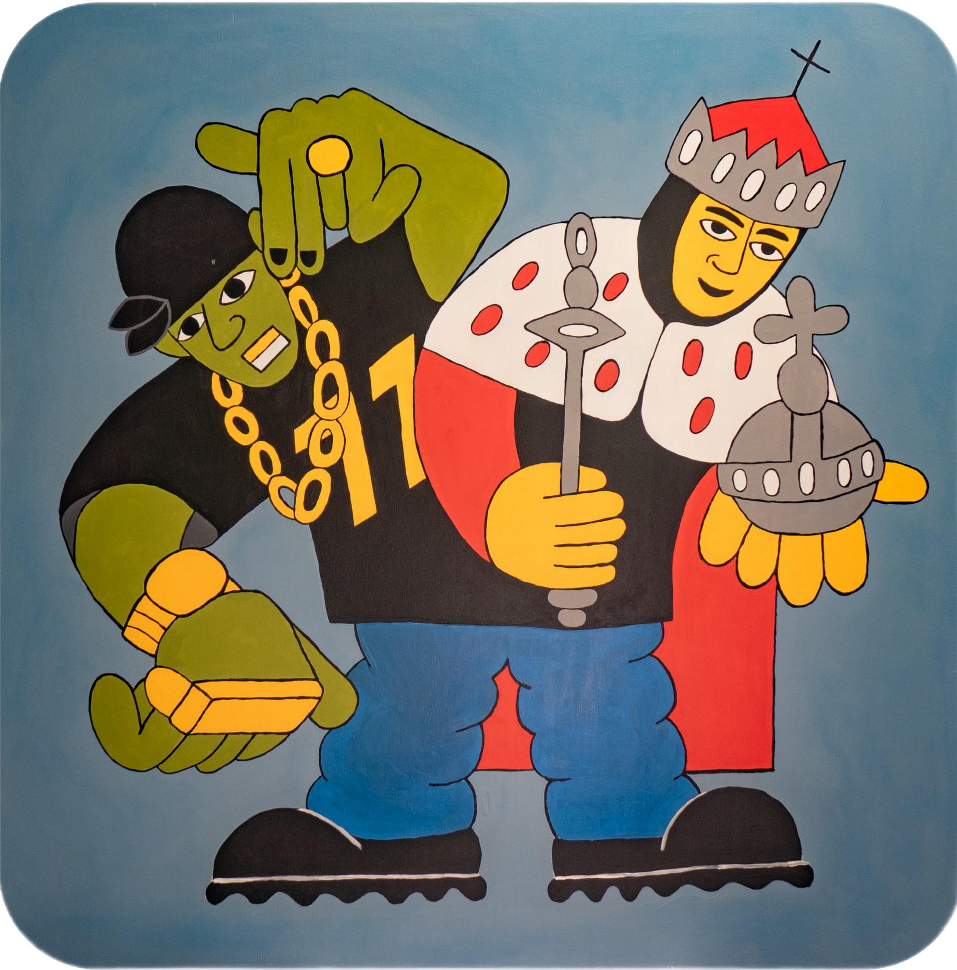 Илларион Кутузов (Картина, живопись - 
                  100 x 100 см) Кассир