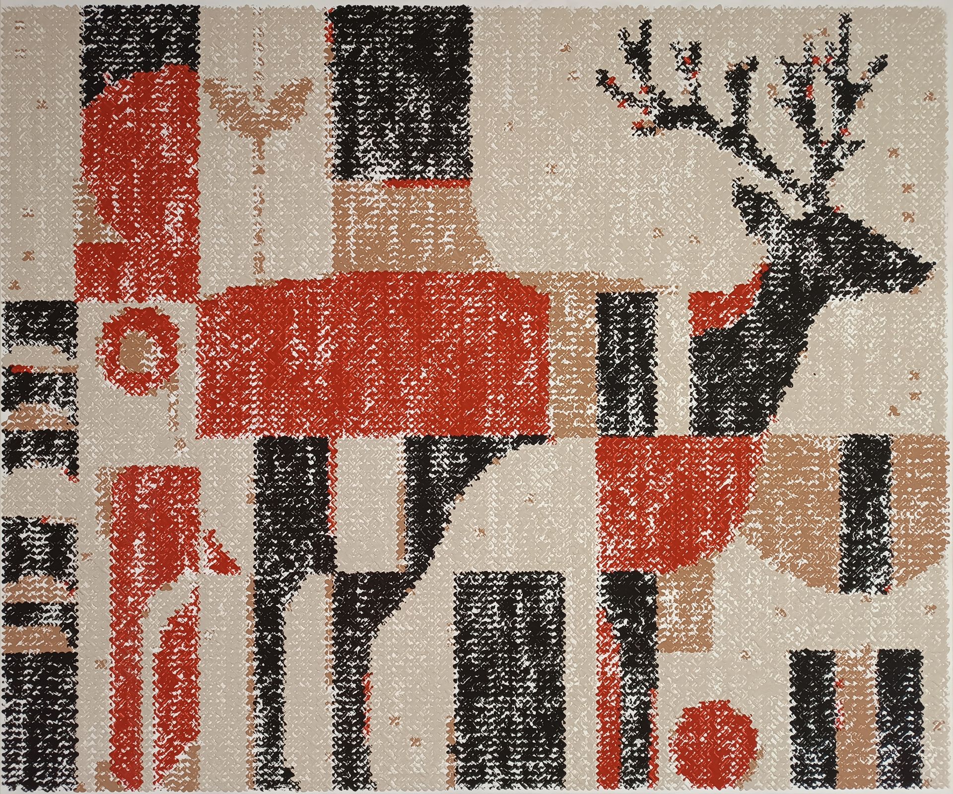 Максим Лезарев (Картина, живопись - 
                  120 x 100 см) Nordic Spirit