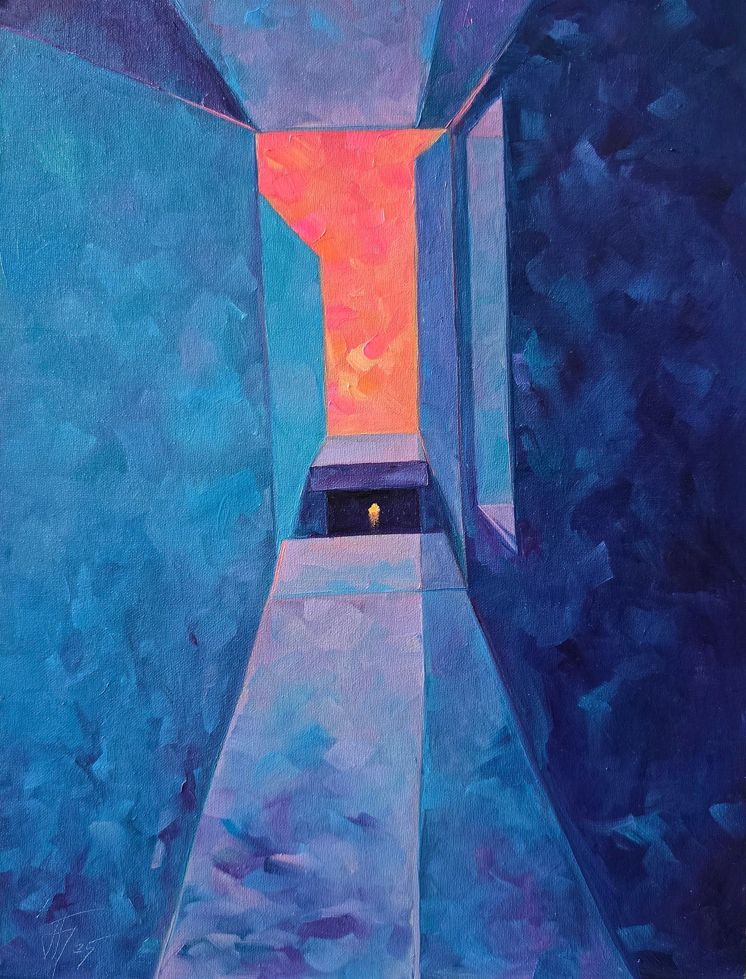 Александр Буданов (Авторская графика - 
                  30 x 40 см) Абстракция 109