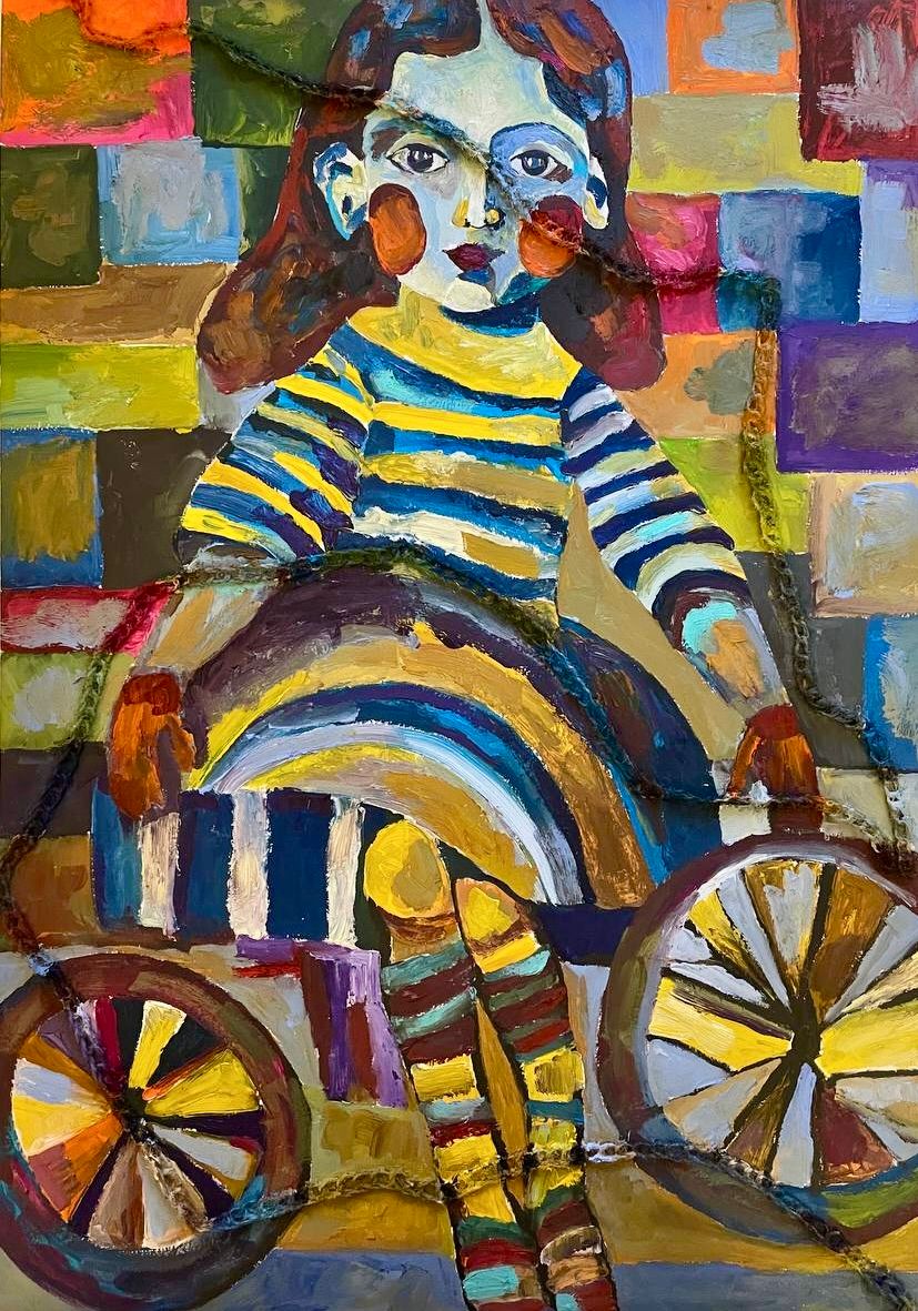 Таня Бродская (Авторская графика - 
                  42 x 59 см) ТРЮКИ-ДРЮКИ