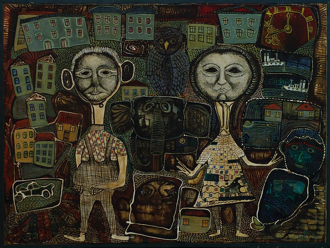 Белла Майсурадзе (Картина, живопись - 
                  96 x 70 см) Легенда