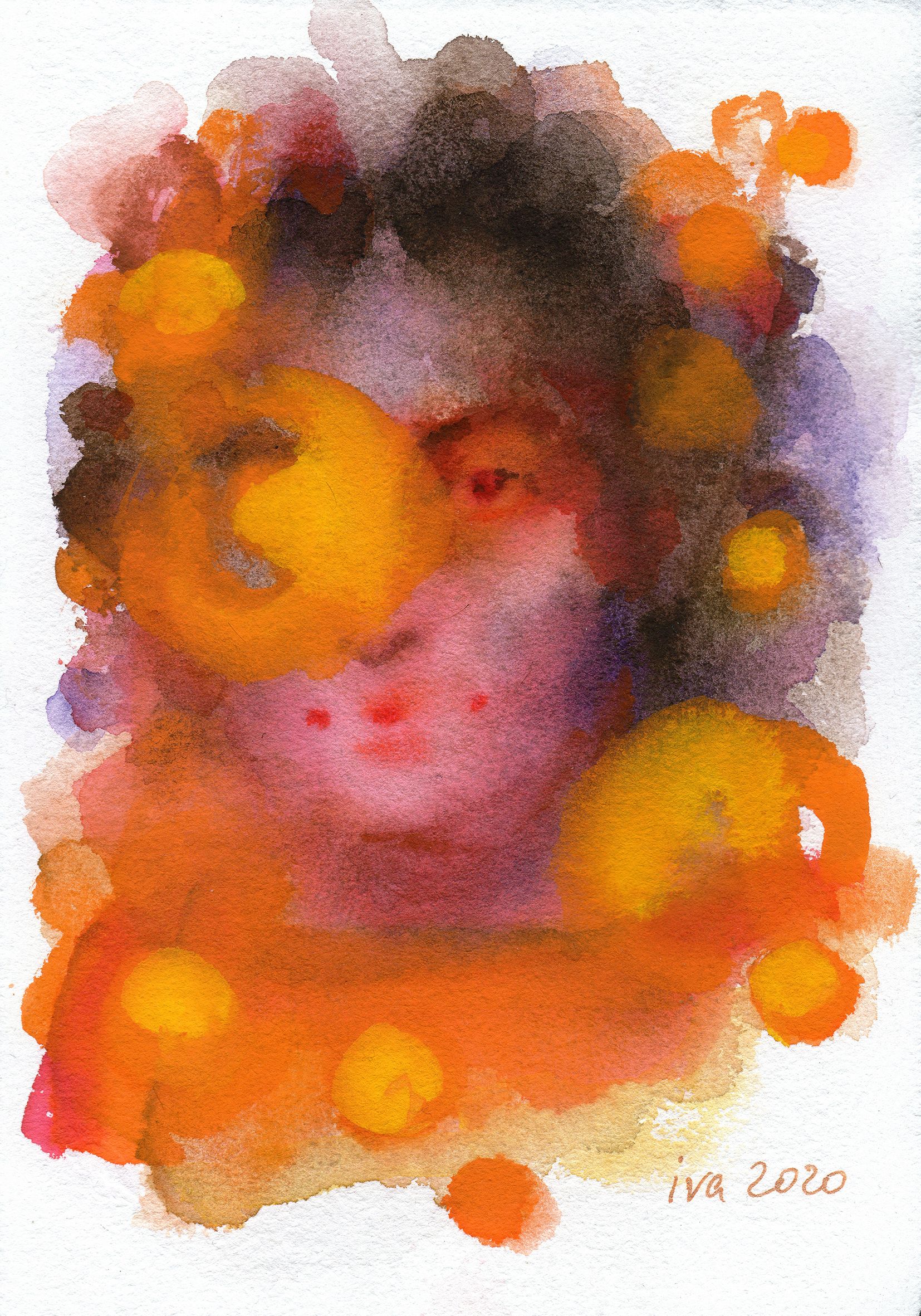 Татьяна Ивченкова (Авторская графика - 
                  21 x 29.7 см) Yellow