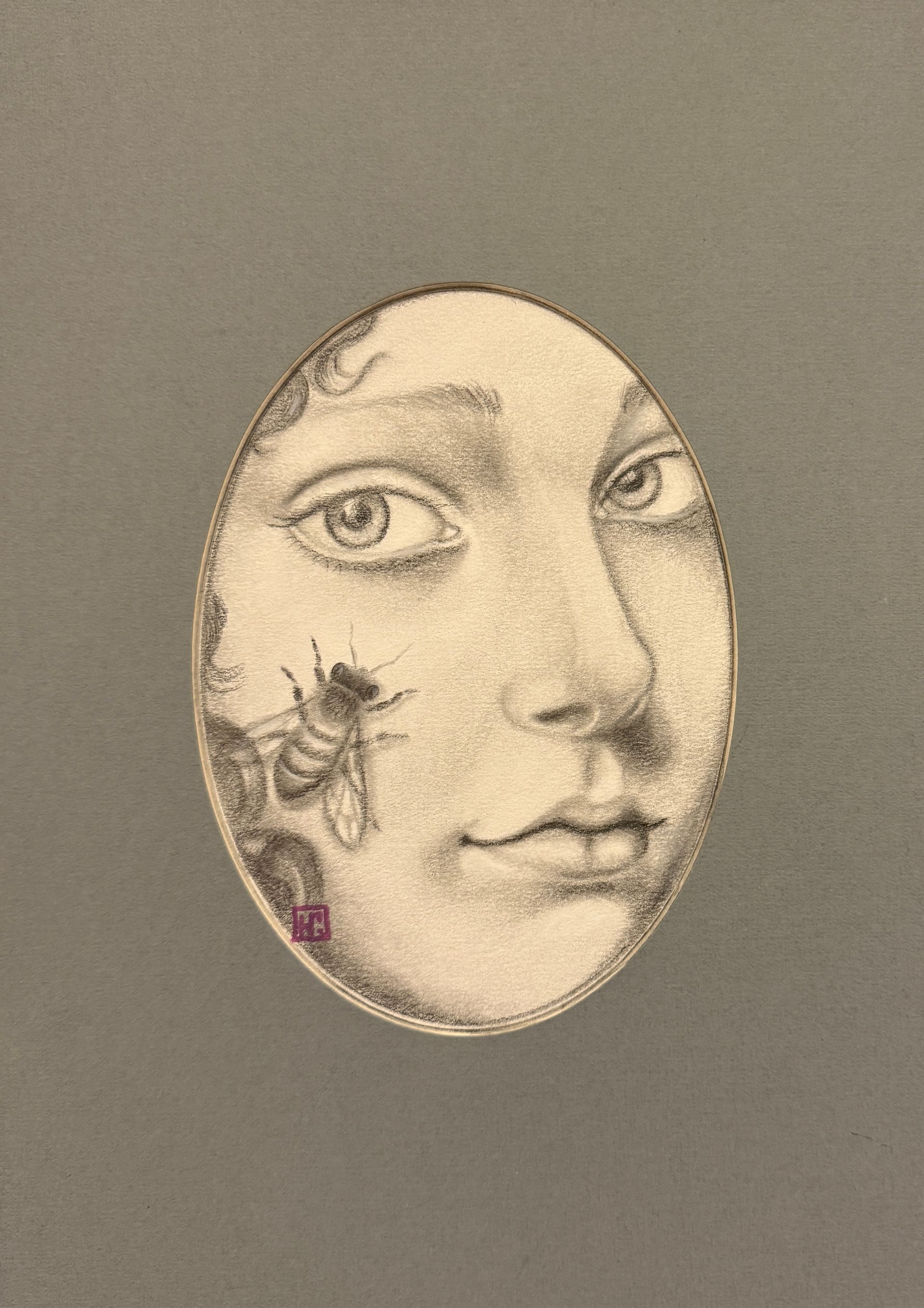 Нина Григель (Авторская графика - 
                  21 x 29.7 см) Вторая натура