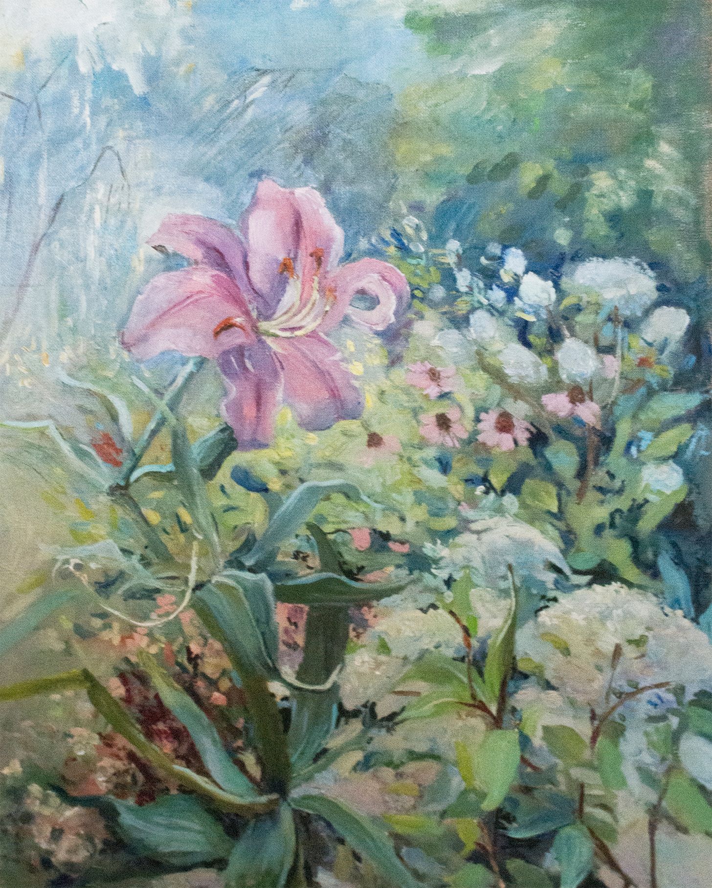 Галина Третьякова (Картина, живопись - 
                  40 x 50 см) Лилия