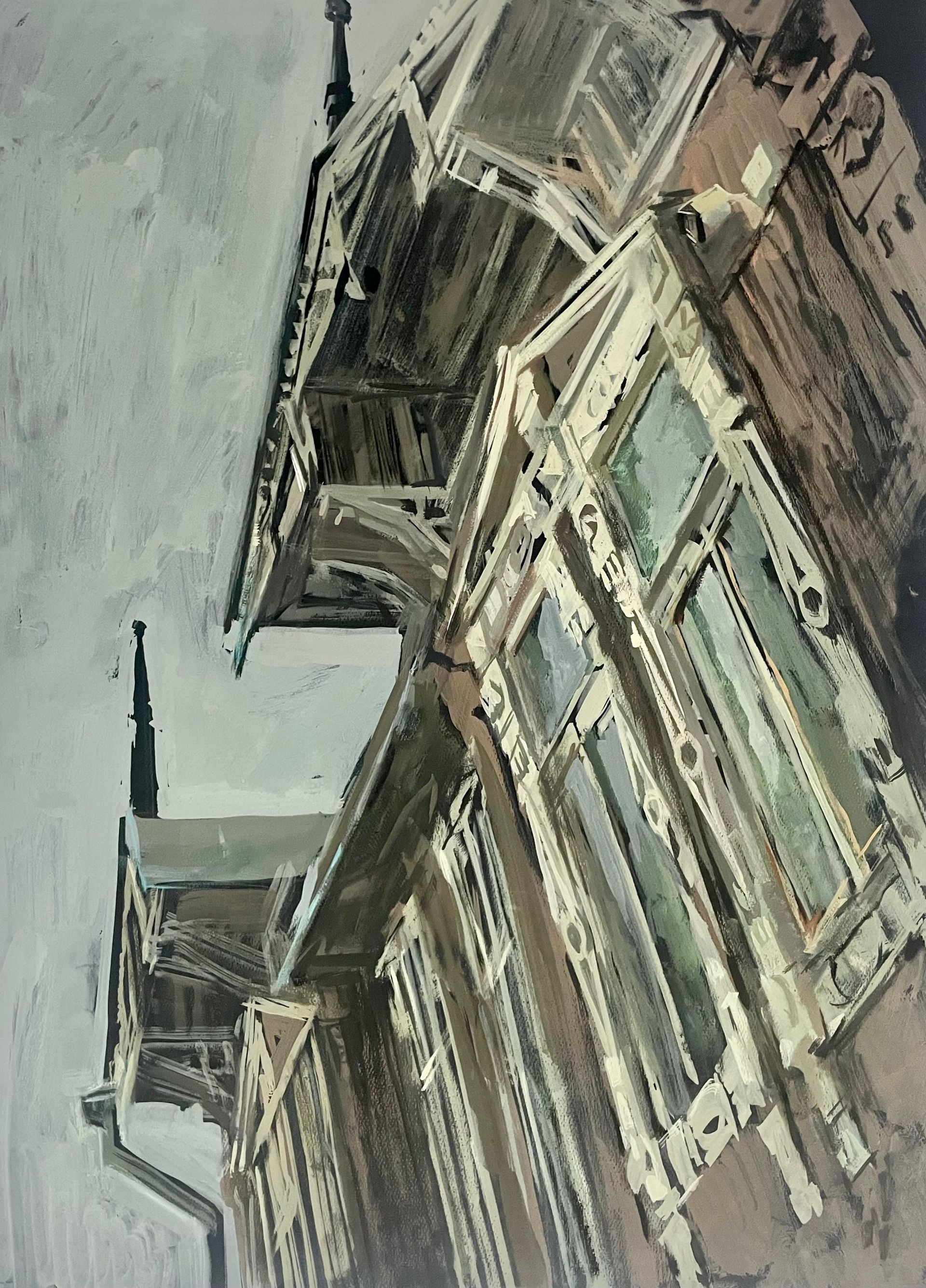 Саша Ярцева (Авторская графика - 
                  40 x 60 см) Домище