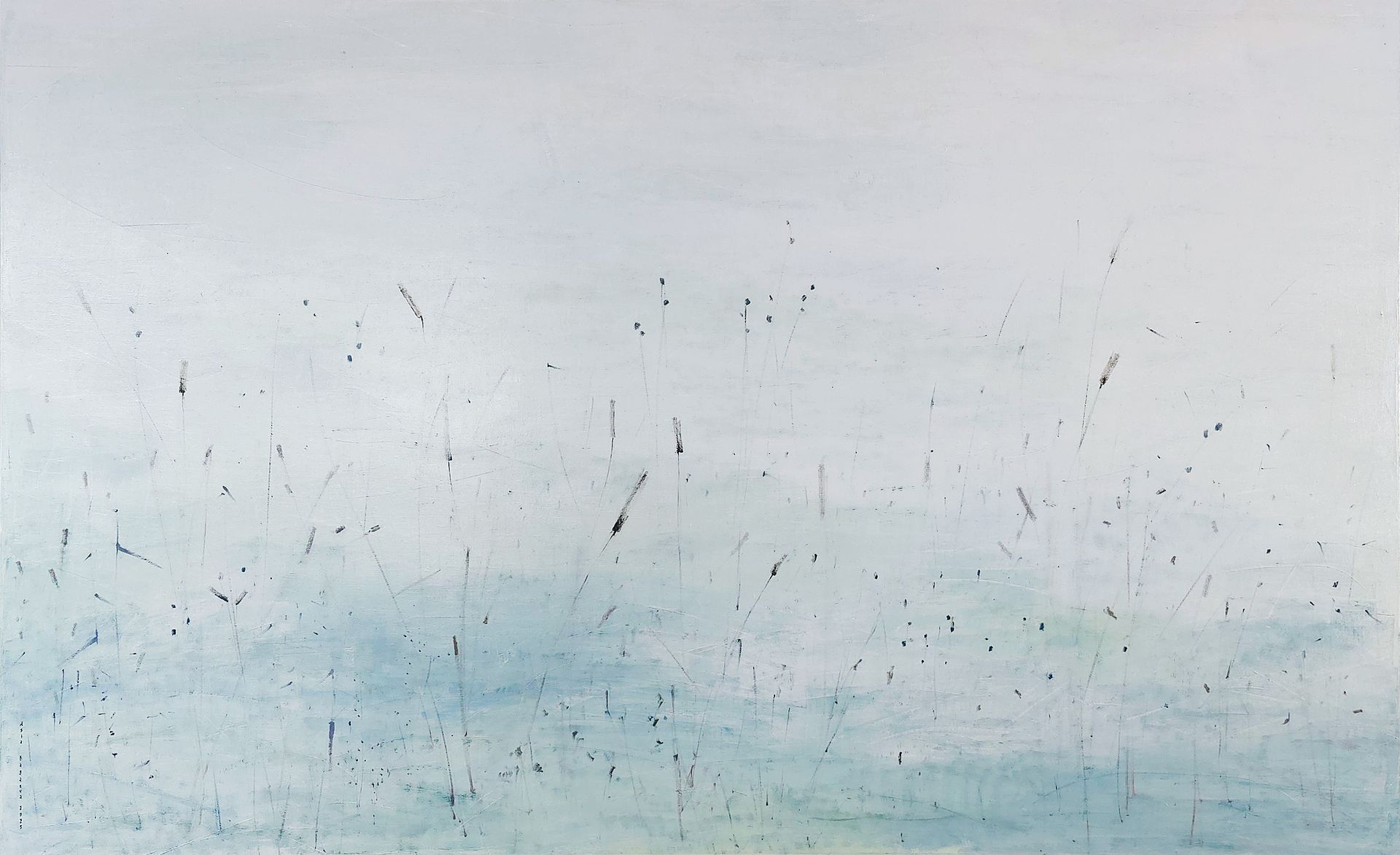 Ася Багаева (Картина, живопись - 
                  180 x 110 см) Шепот