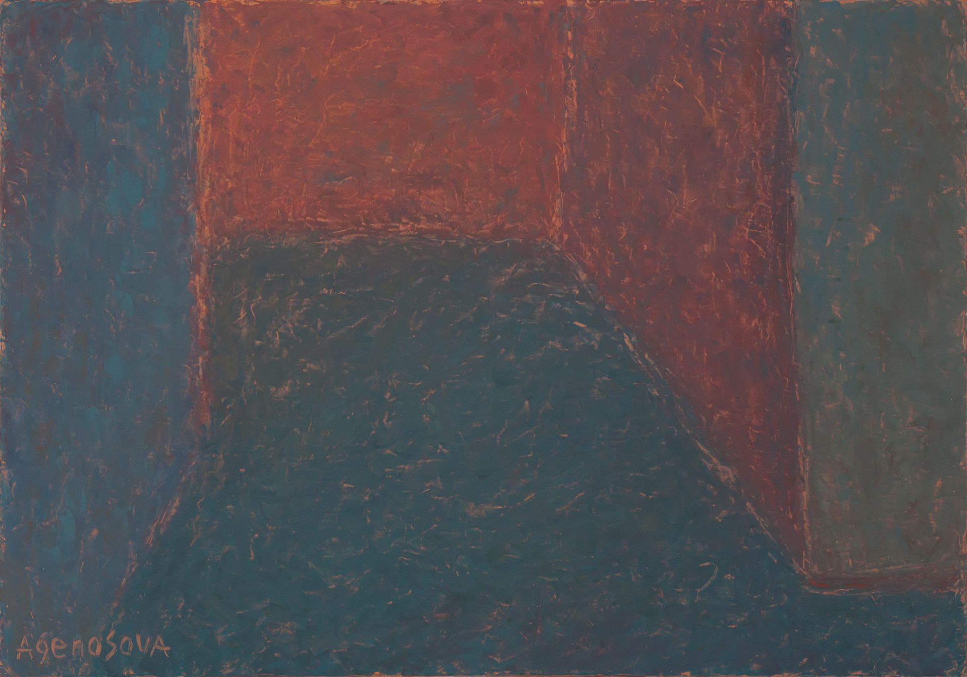 Юлия Агеносова (Картина, живопись - 
                  100 x 70 см) Июль, 18