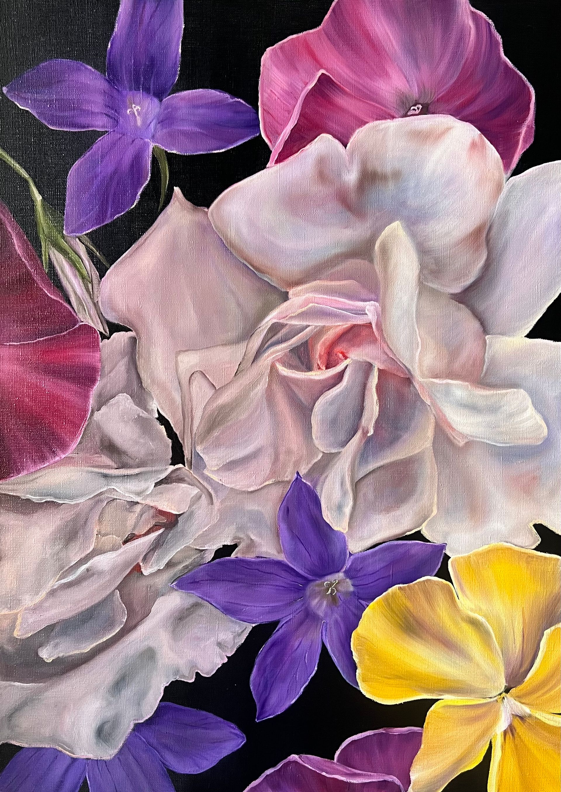 Инна Сумина (Картина, живопись - 
                  50 x 70 см) Убаюканные недвижной водой