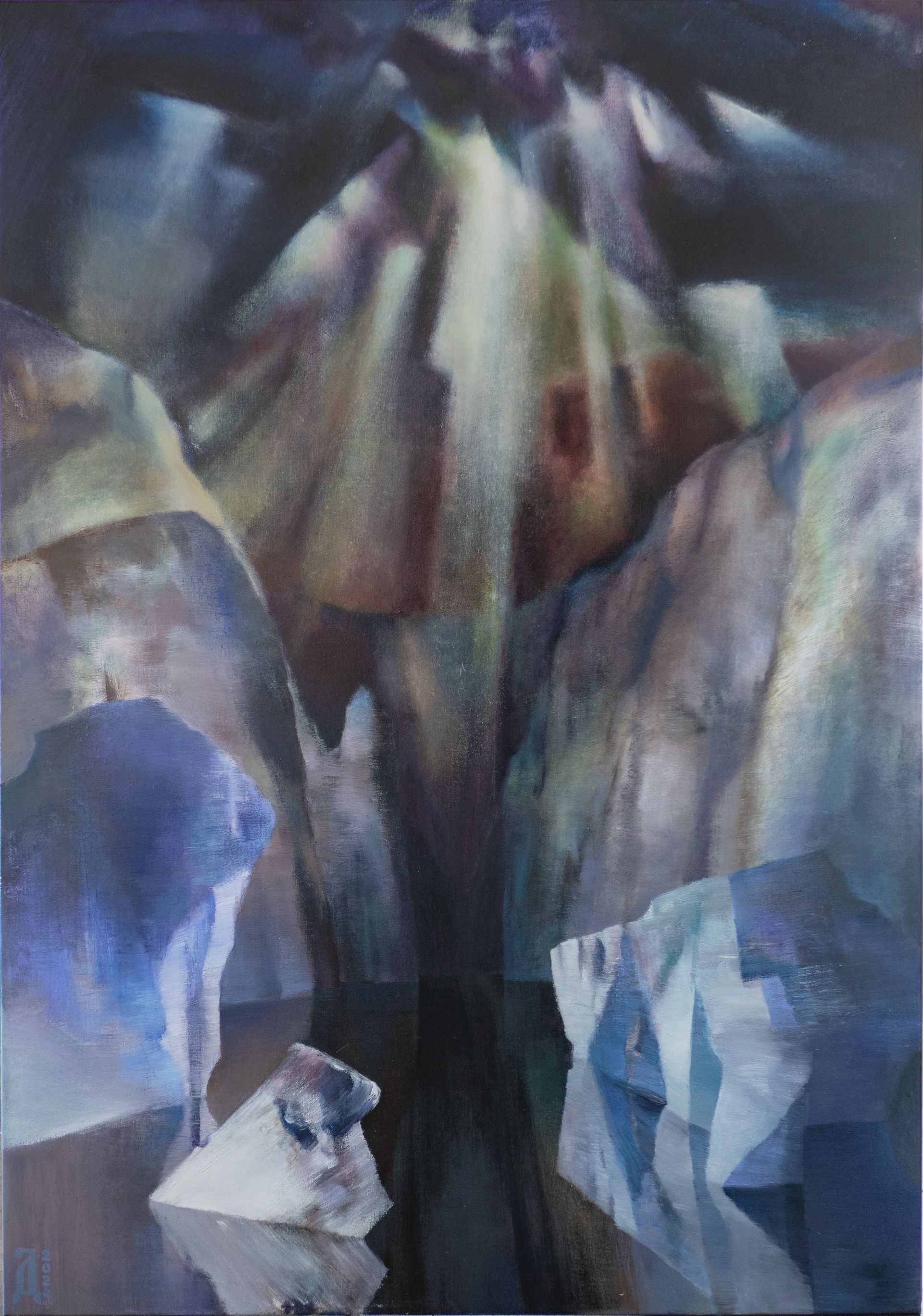 Данил Даниловский (Картина, живопись - 
                  140 x 200 см) Ледяная готика