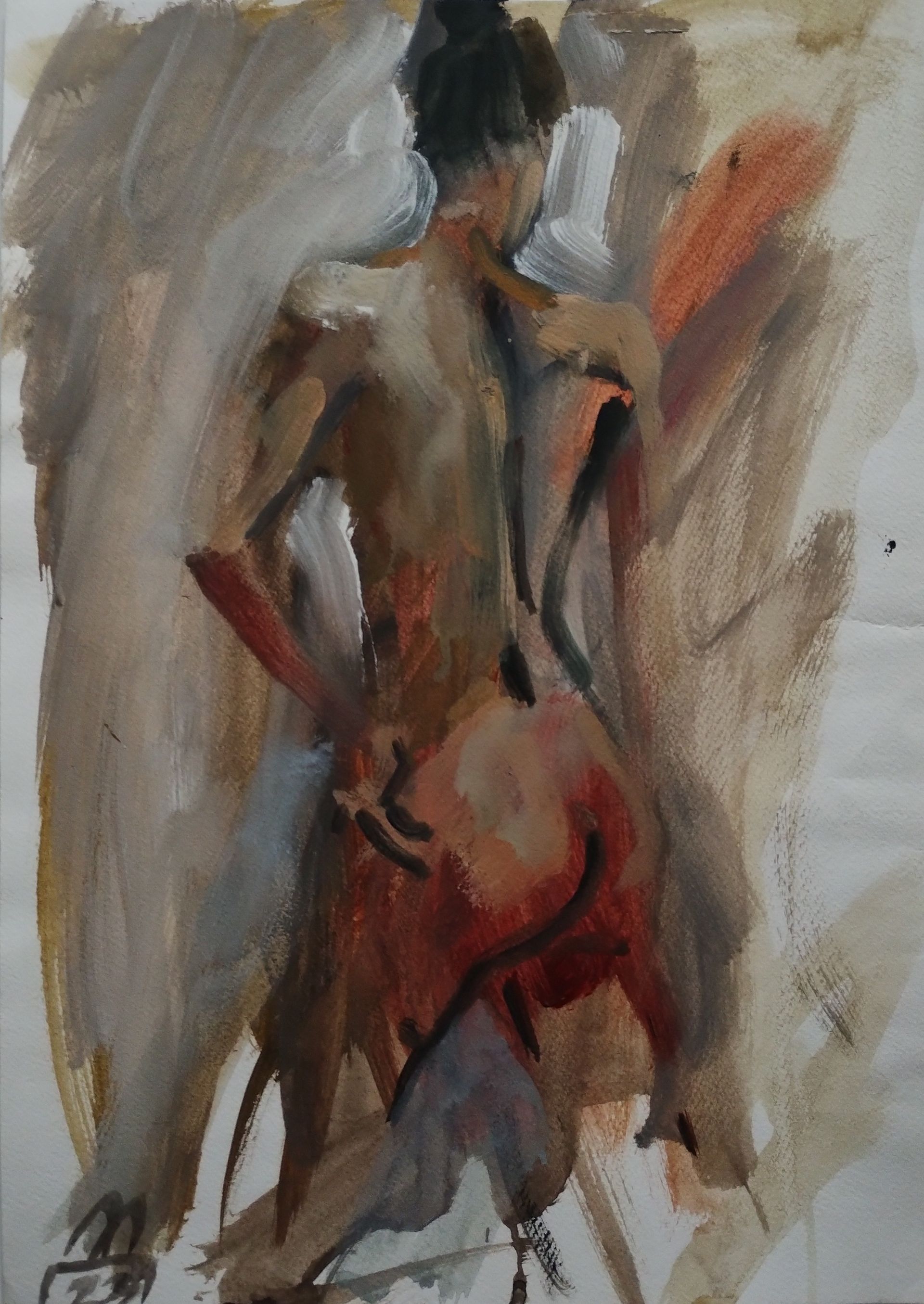 Диана Дербеденева (Авторская графика - 
                  29 x 42 см) Анна