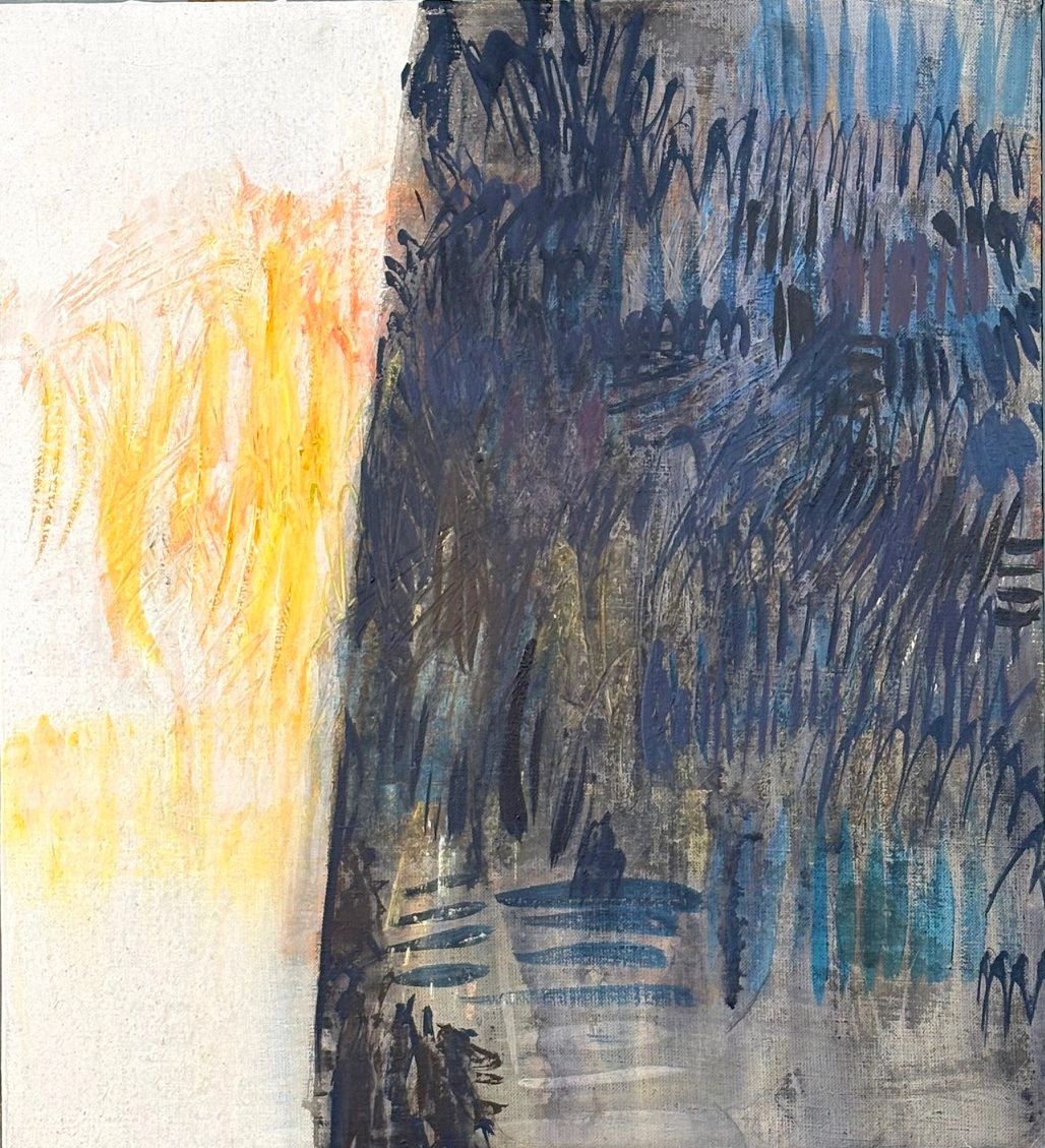 Раиса Граф (Картина, живопись - 
                  45 x 50 см) #11. Эксперимент. Солнце