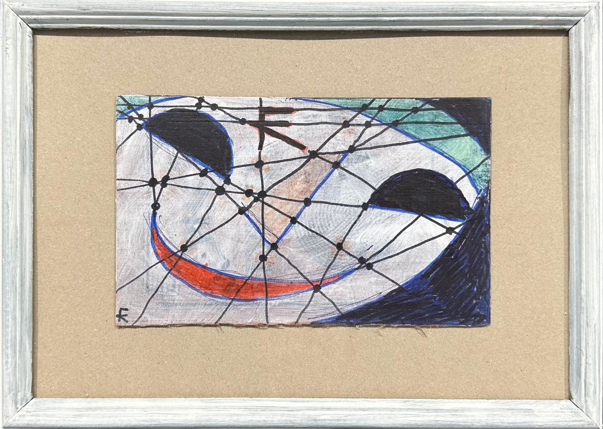 Клара Голицына (Картина, живопись - 
                  32 x 23 см) Автопортрет