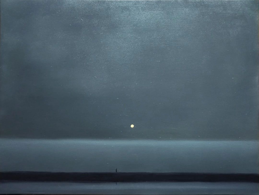 Михаил Рыбаков (Картина, живопись - 
                  80 x 60 см) Одиночество