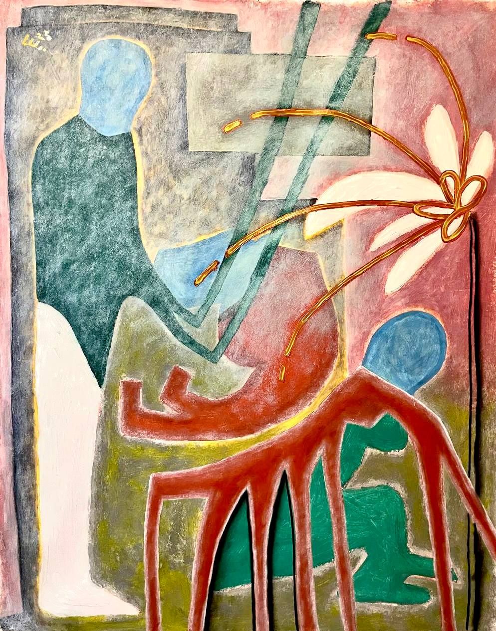 Shishik (Картина, живопись - 
                  100 x 120 см) Трио