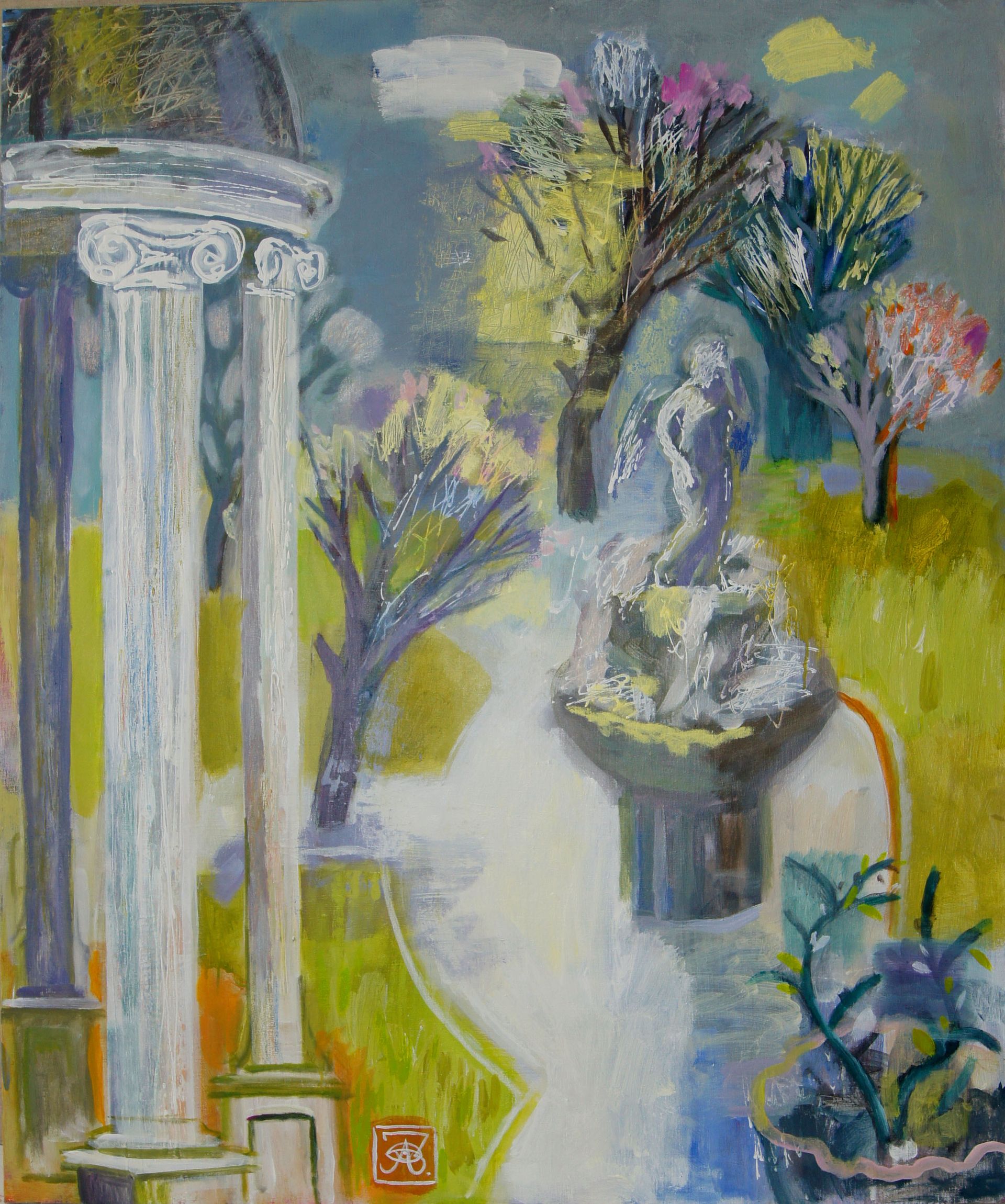 Зарина Абисалова (Картина, живопись - 
                  100 x 120 см) Пробуждение