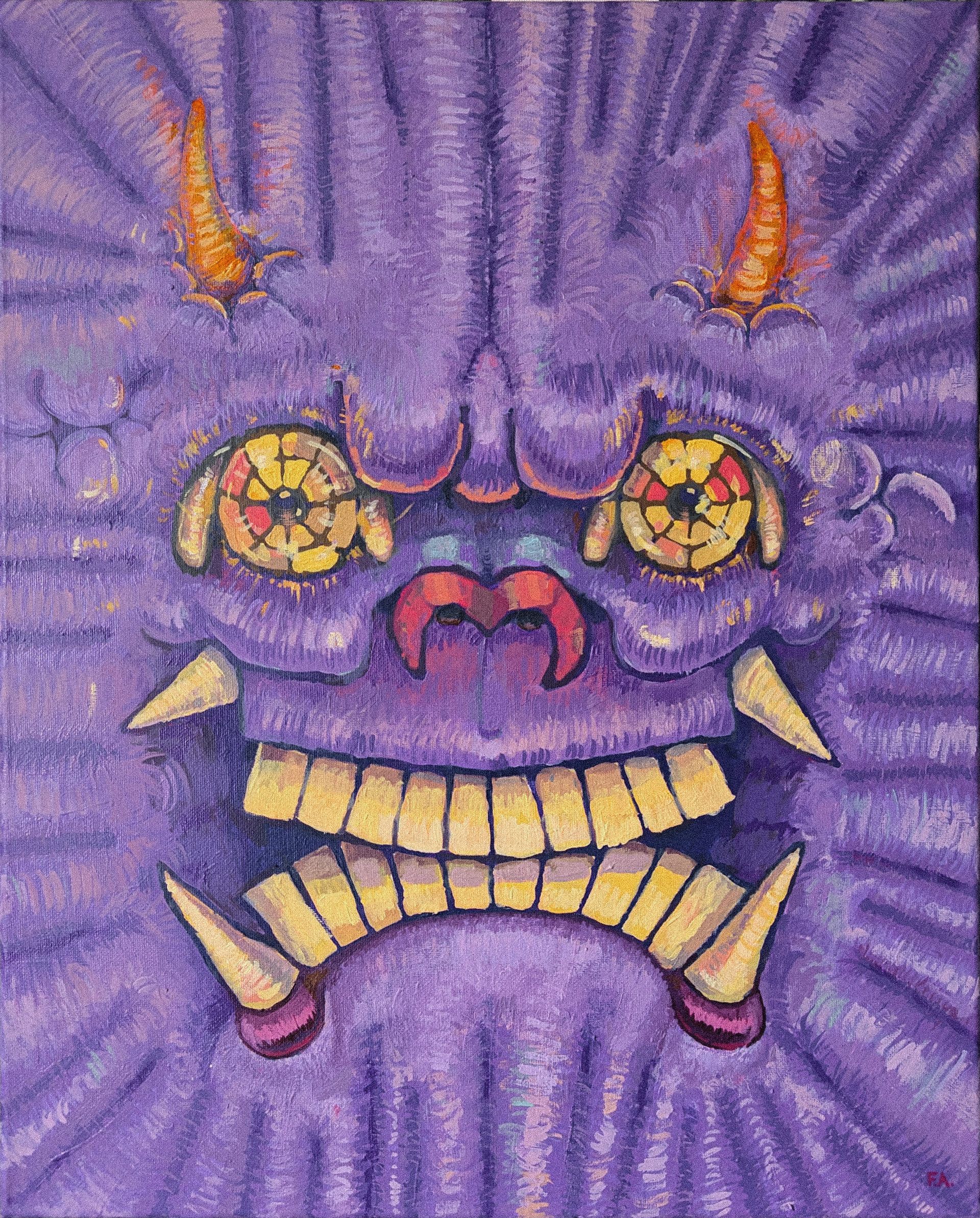 Артем Fukkuatorick (Картина, живопись - 
                  40 x 50 см) Balloon boi