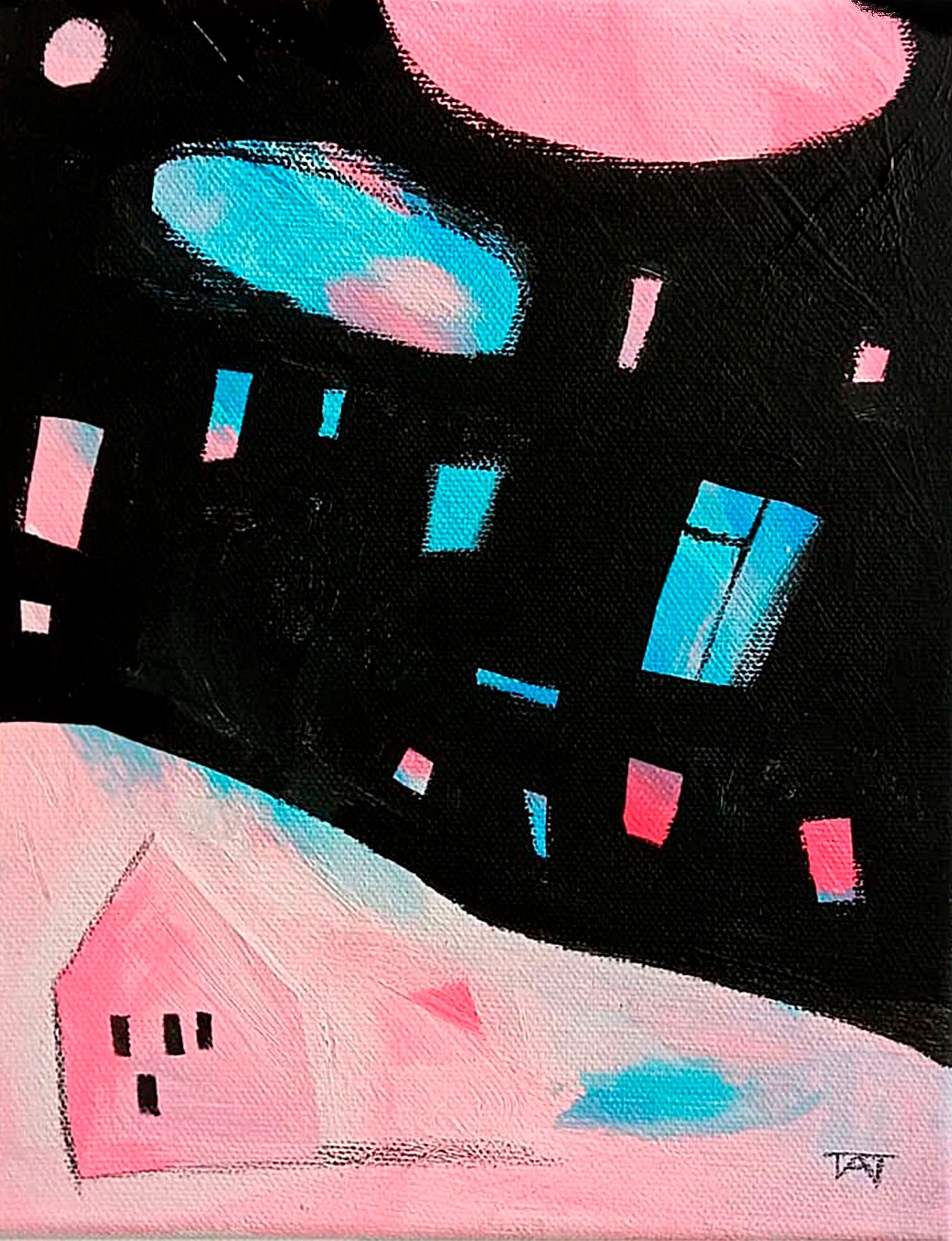 Татьяна Боброва (Картина, живопись - 
                  15 x 20 см) Нега