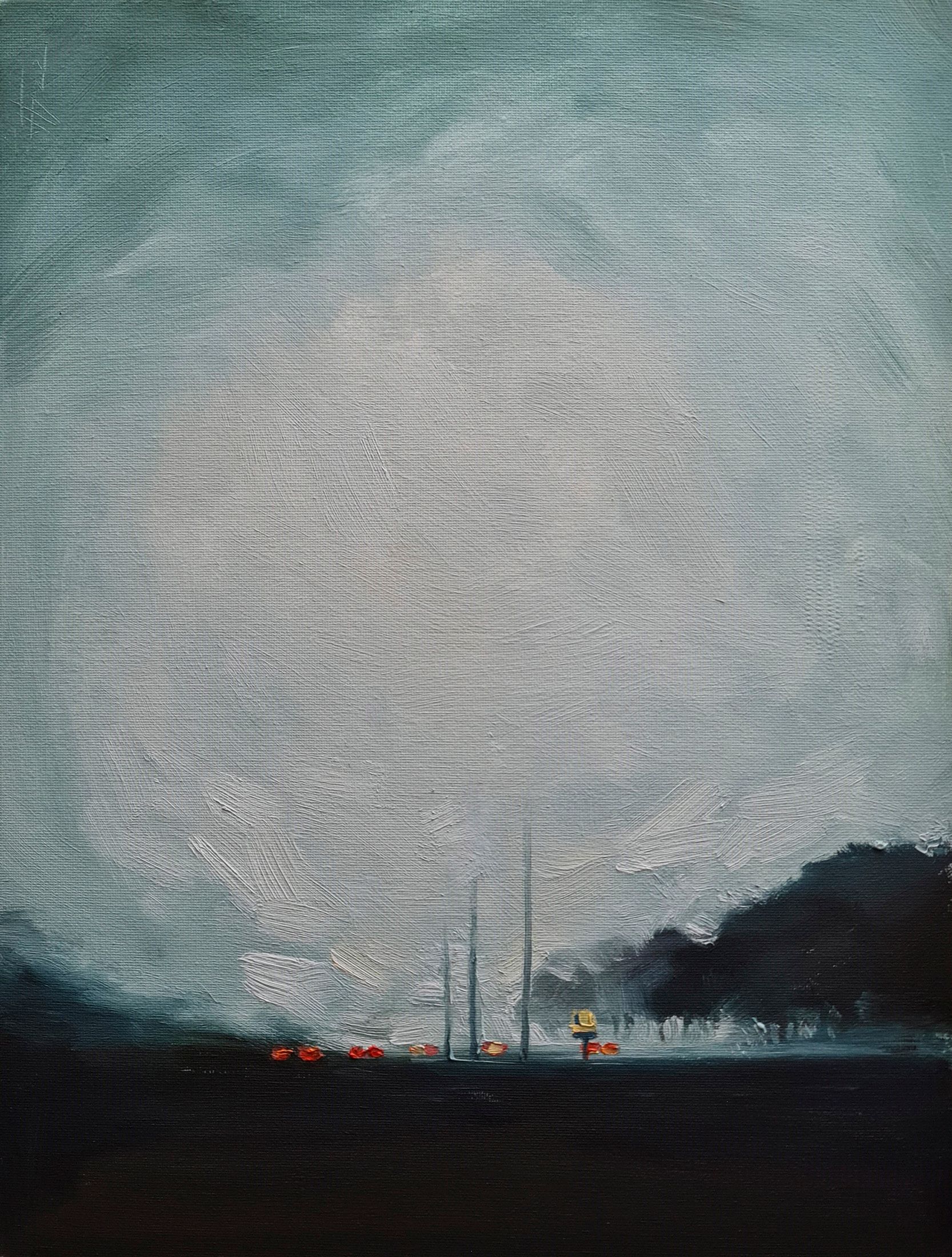 Александр Буданов (Авторская графика - 
                  30 x 40 см) Дорога 14