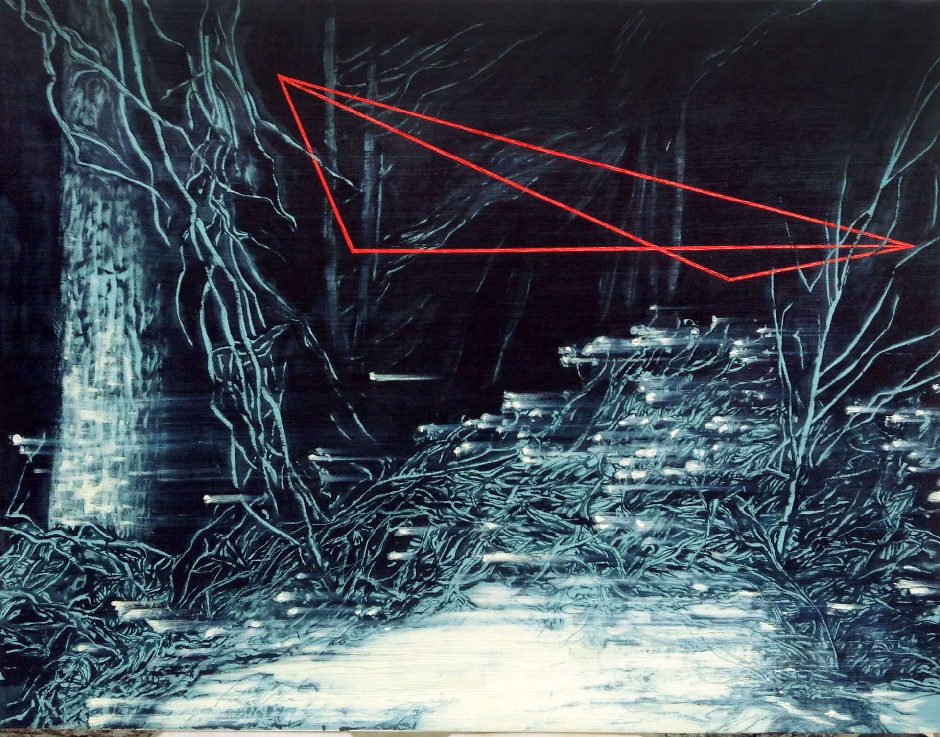 Игорь Баранов (Картина, живопись - 
                  154 x 120 см) Invasion VI