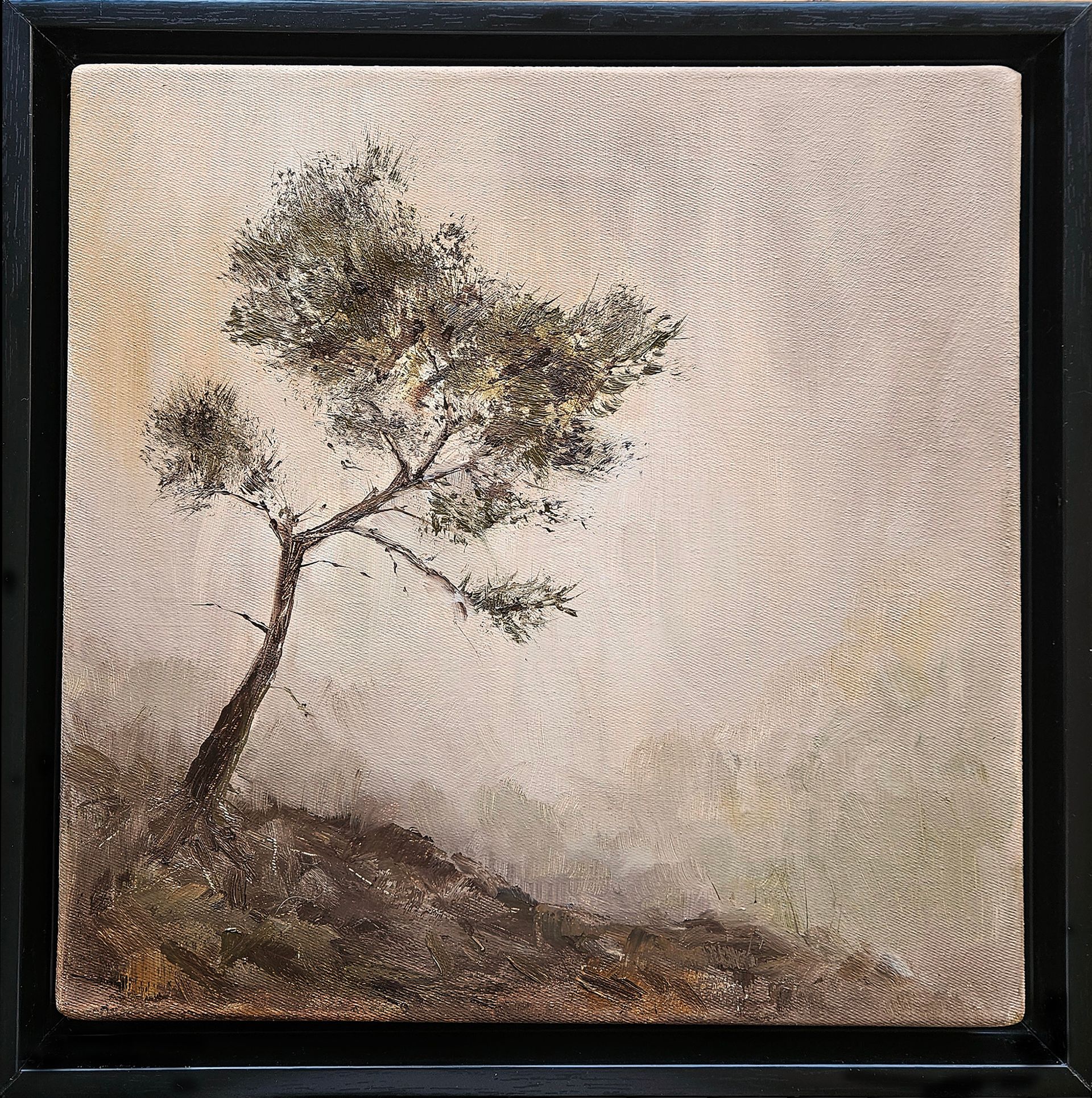 Светлана Юматова (Картина, живопись - 
                  35 x 35 см) Песчаная буря