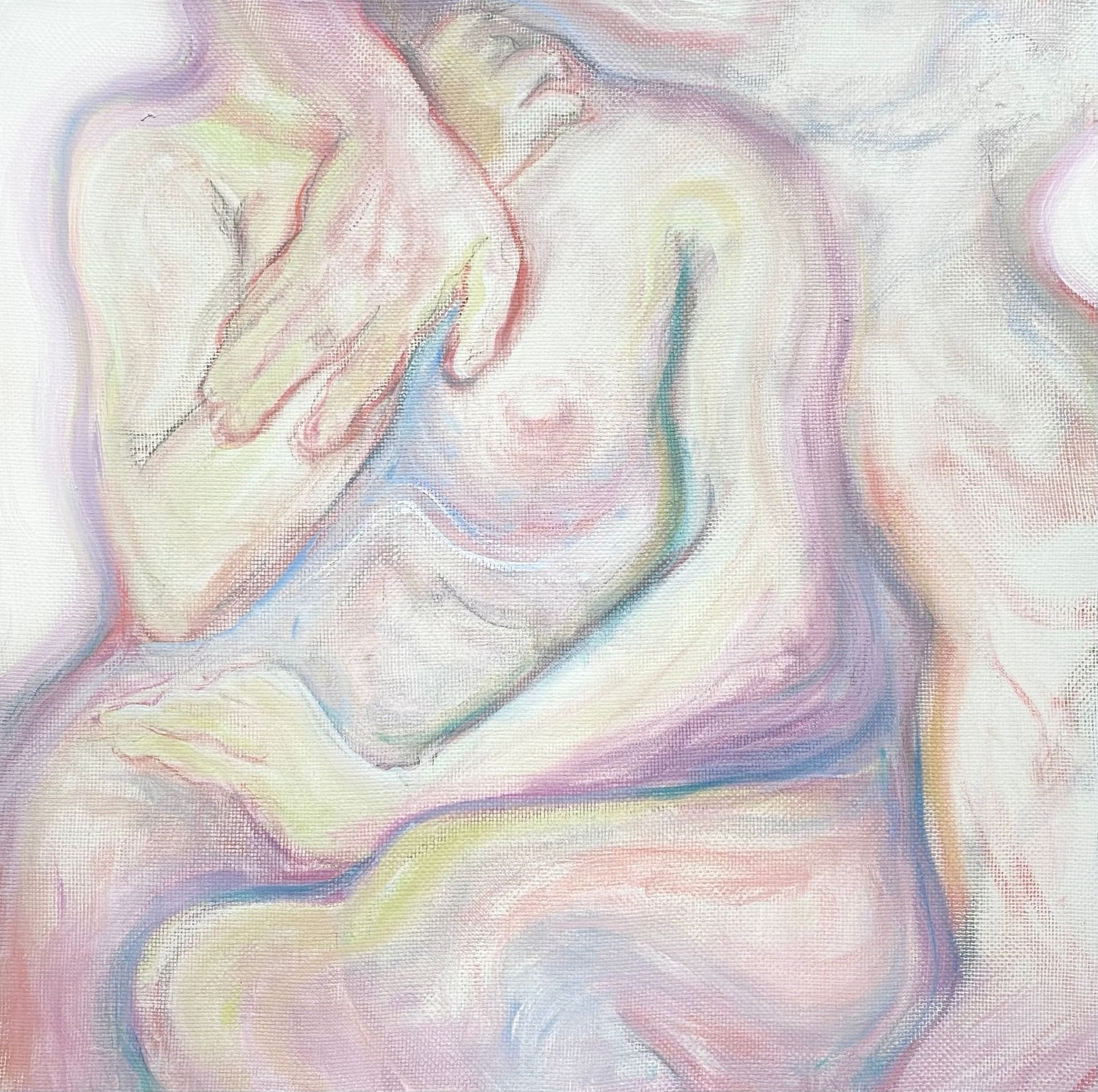 Серафима Беневольская (Картина, живопись - 
                  40 x 40 см) Duo