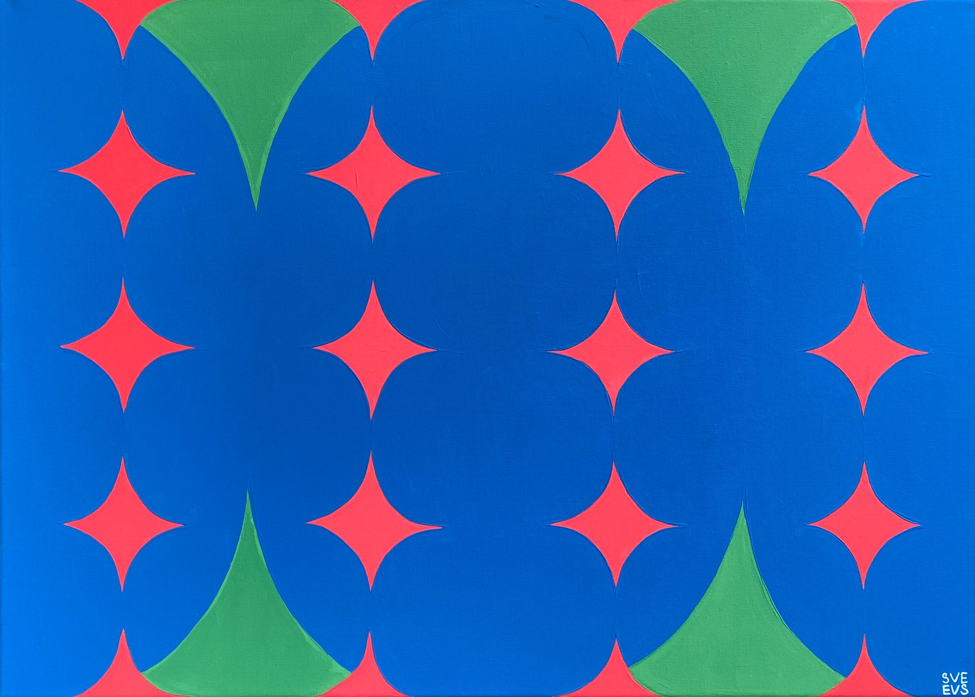 Светлана Евсеева (Картина, живопись - 
                  70 x 50 см) Звездное небо в облаках