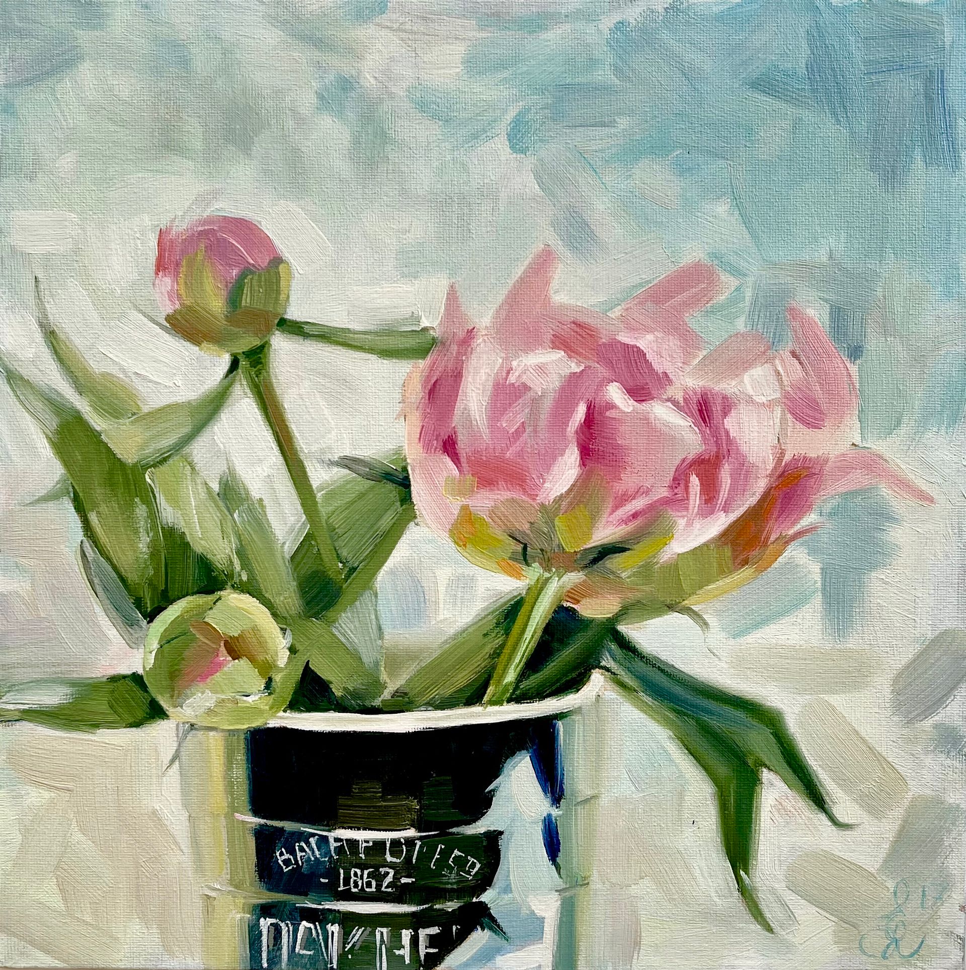 Эвелина Чернуцкая (Авторская графика - 
                  30 x 30 см) Утро 3