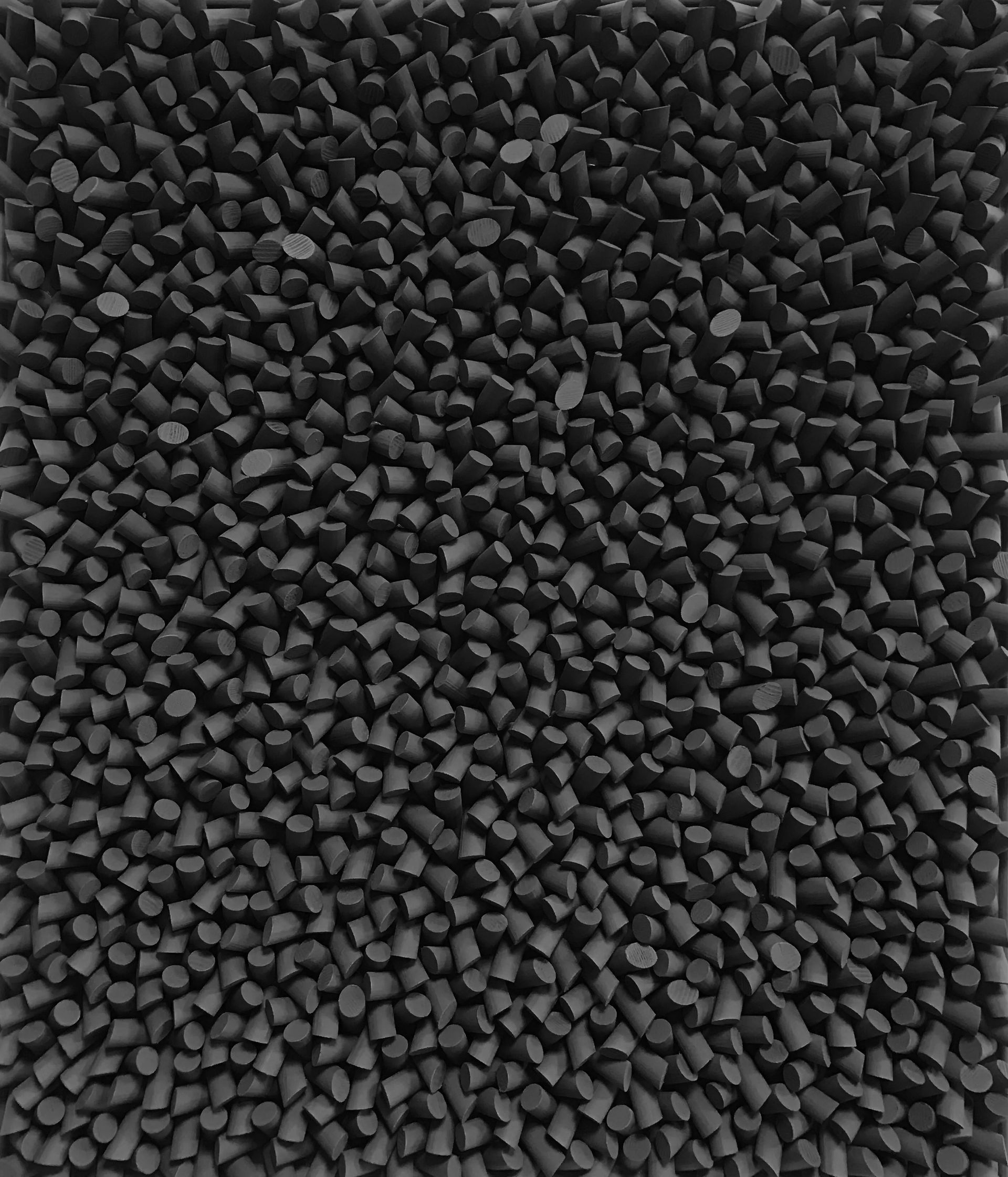 Юрий Ростиславский (Объект - 
                  60 x 70 см) Black Matter