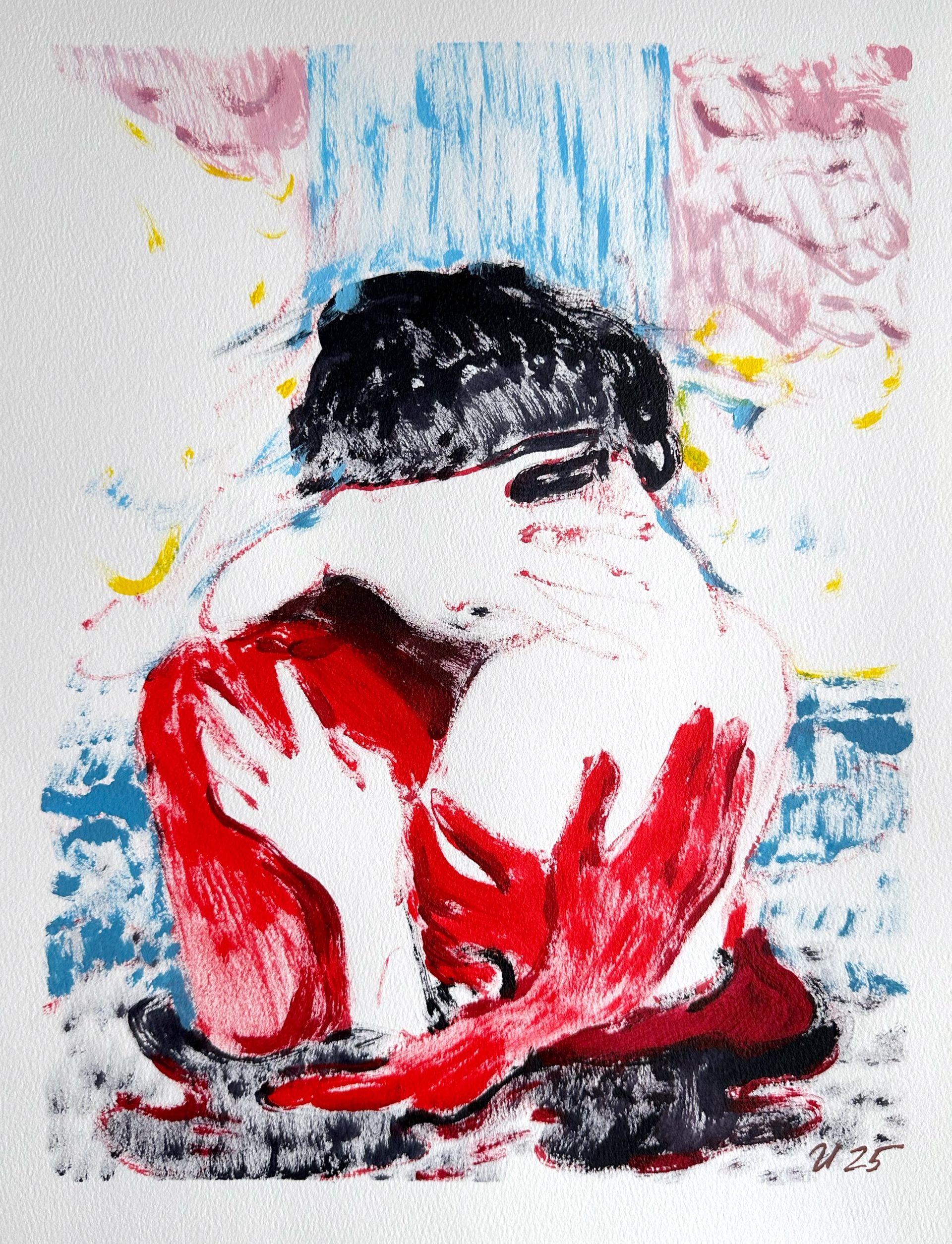 Илья Филатов (Авторская графика - 
                  31 x 41 см) #17