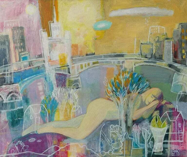 Зарина Абисалова (Картина, живопись - 
                  120 x 100 см) Мой сон