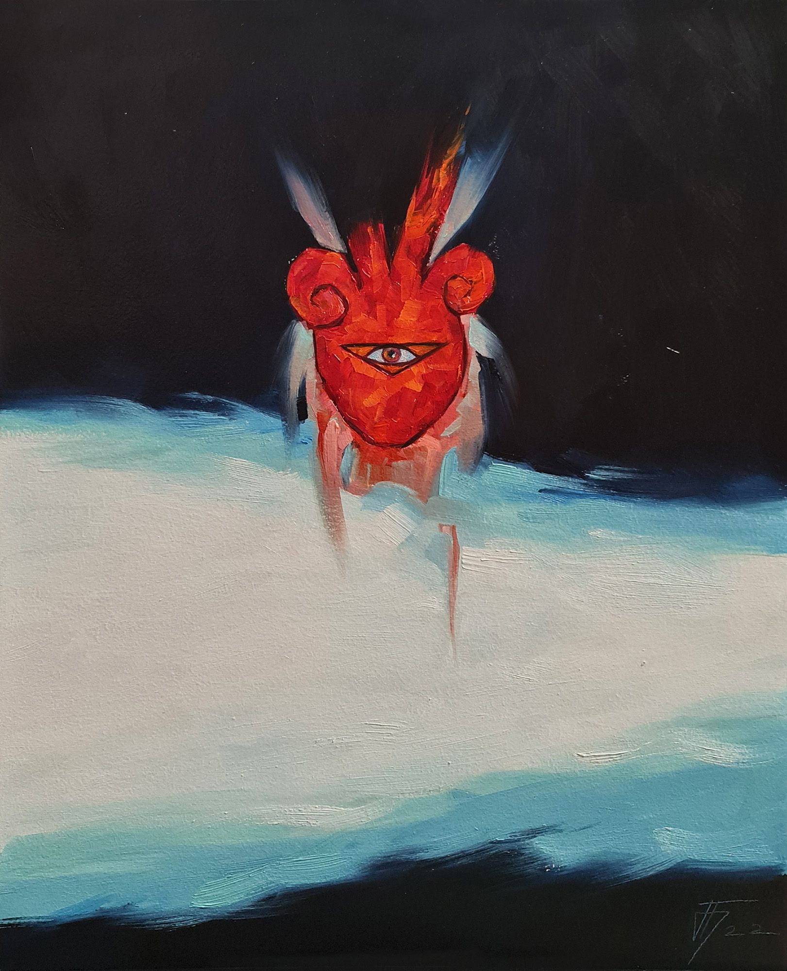 Александр Буданов (Авторская графика - 
                  40 x 50 см) Видеть Сердцем — Ver con el Corazon