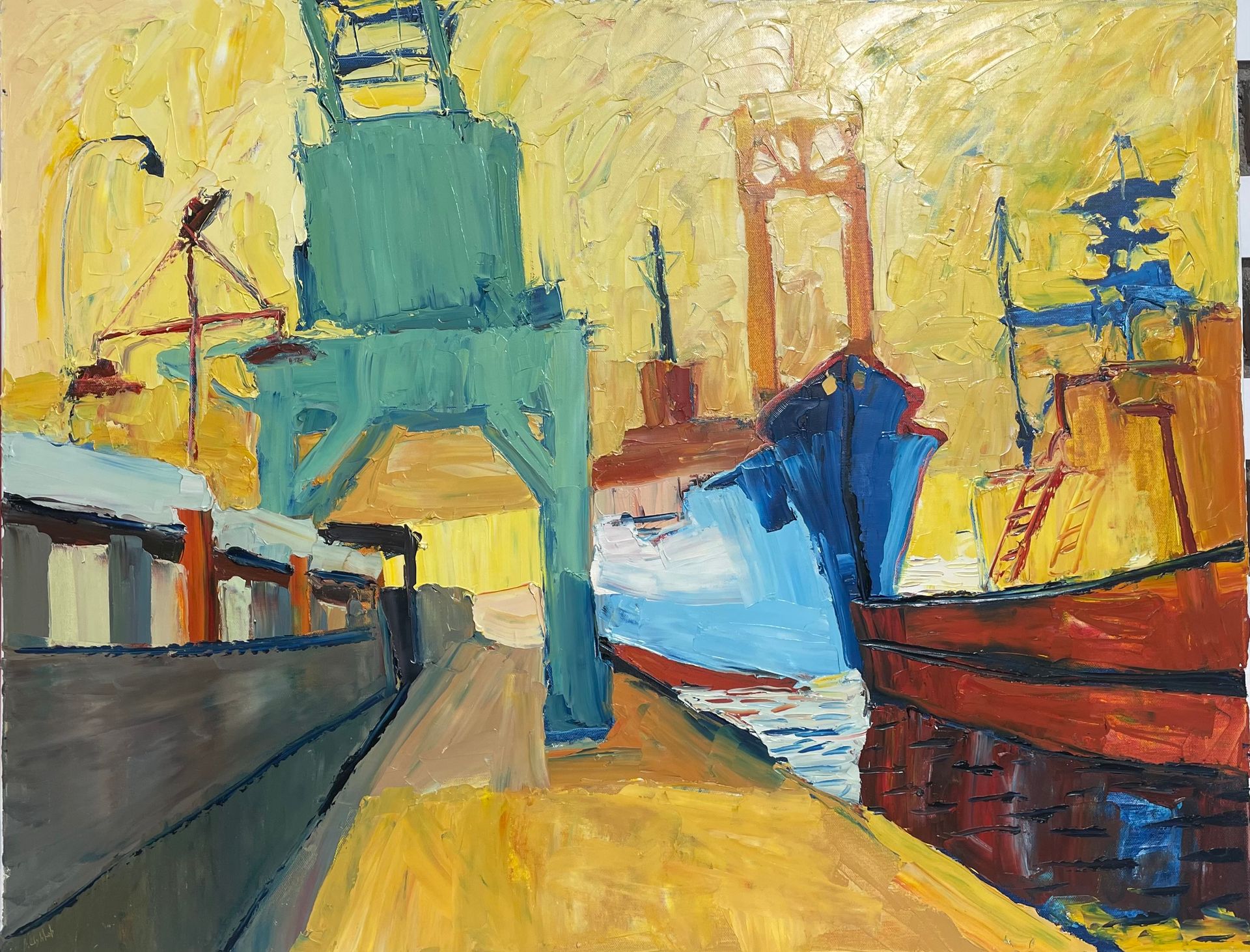 Валентин Шунков (Картина, живопись - 
                  90 x 70 см) Без названия