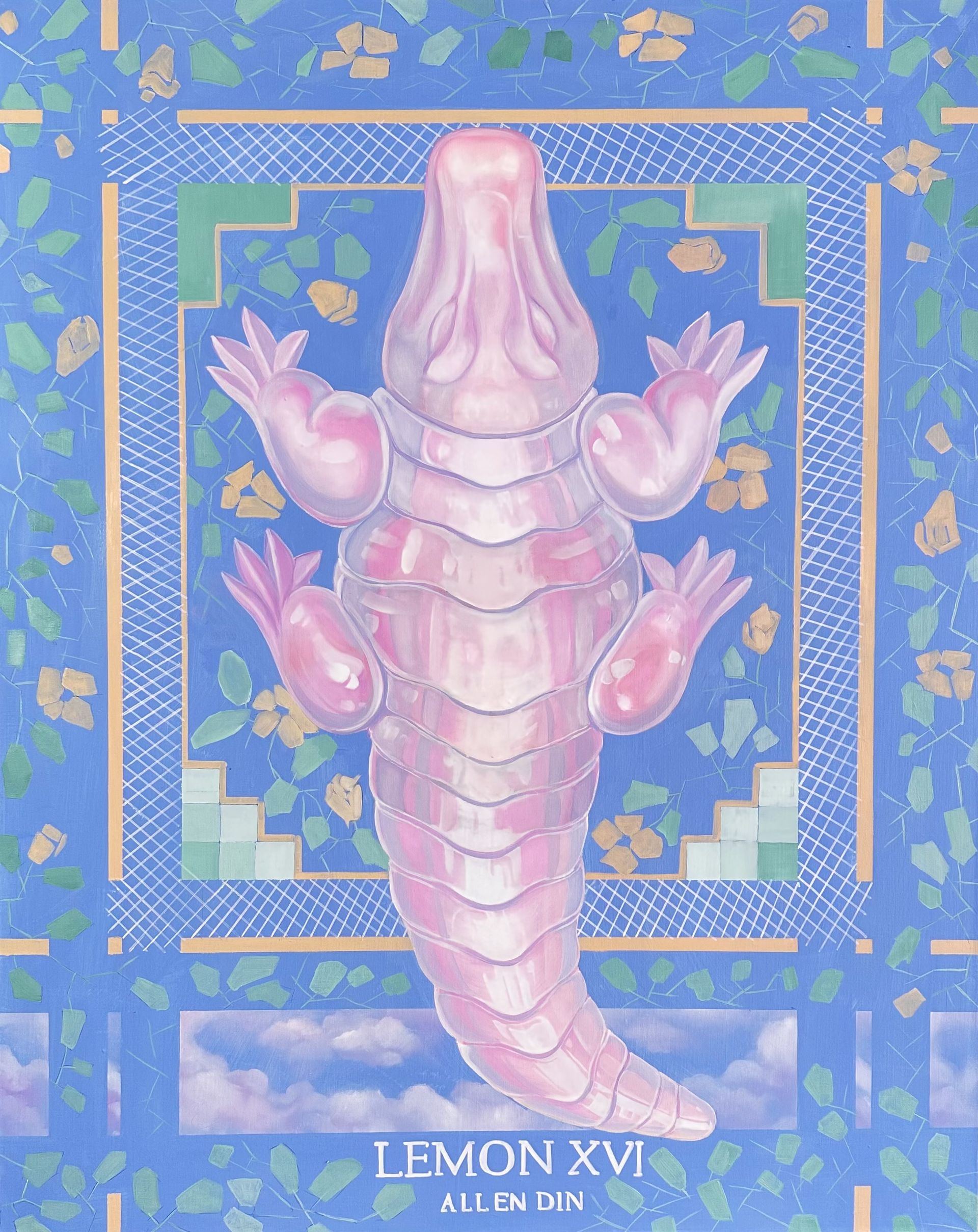 Аллен Дин (Картина, живопись - 
                  80 x 100 см) LEMON XVI