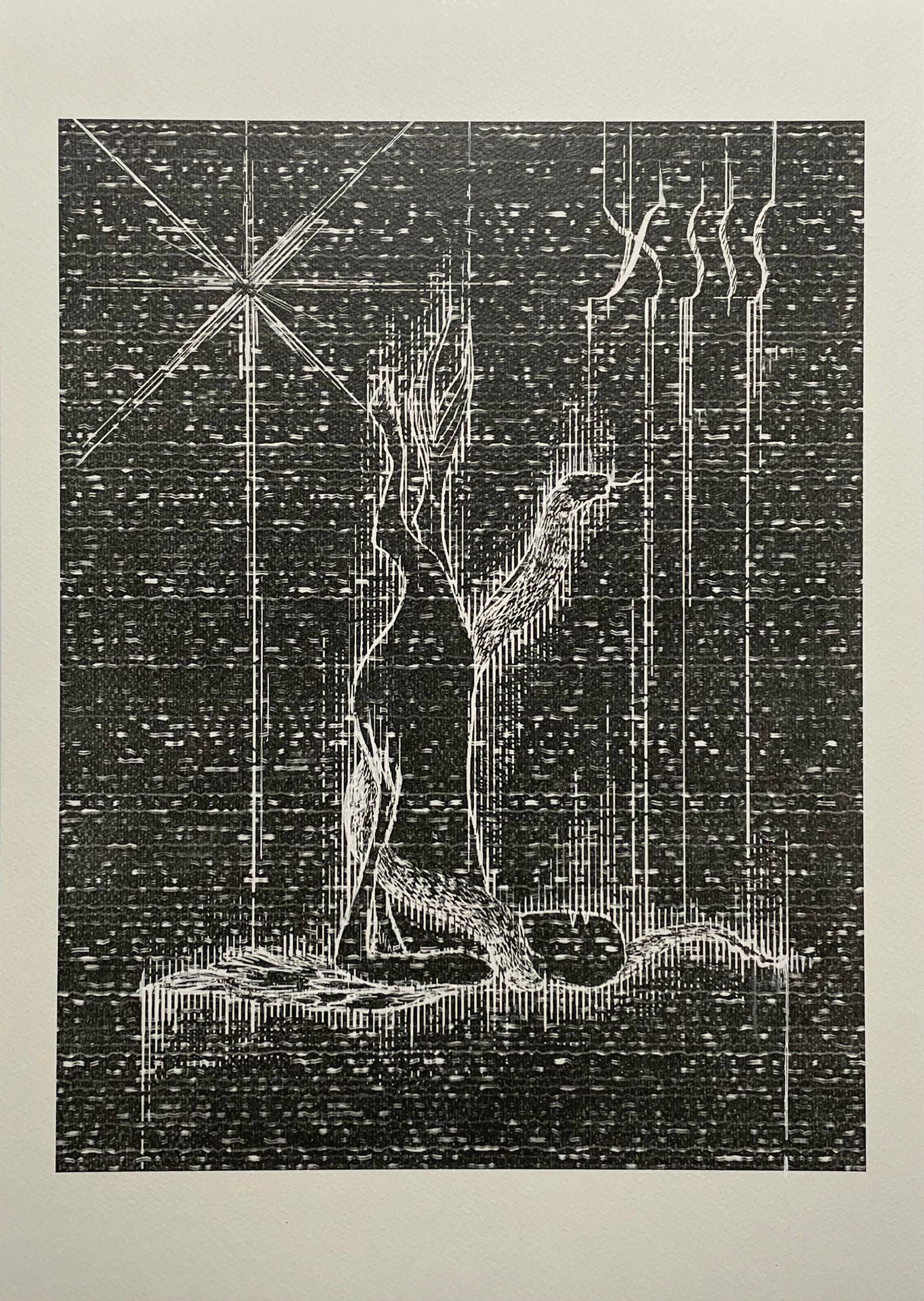 Саша Госмант (Графика цифровая (принты) - 
                  30 x 42 см) 13 знак зодиака Змееносец
