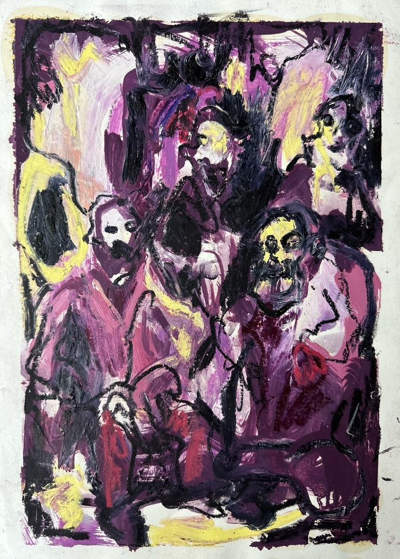 Катя Гранова (Картина, живопись - 
                  29.5 x 41 см) Без названия