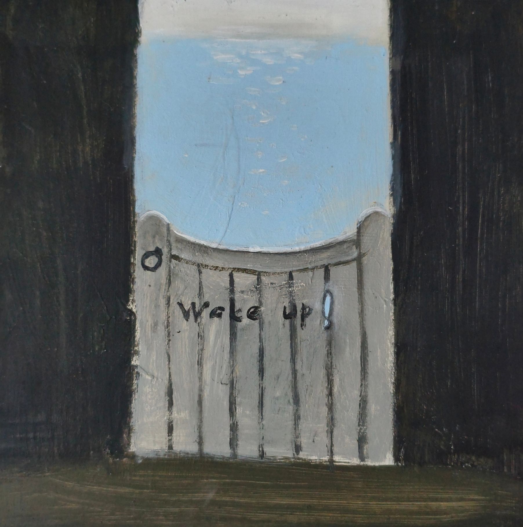 Анастасия Таюрская (Авторская графика - 
                  25 x 25 см) Дверь в туда