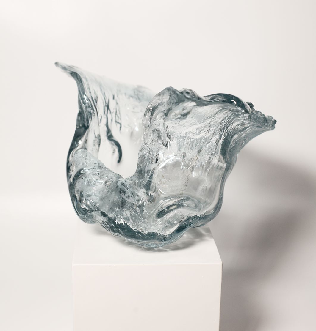 Юля Рокина (Скульптура - 
                  25 x 25 см) Декоративный сосуд "Мечты о Патагонии"