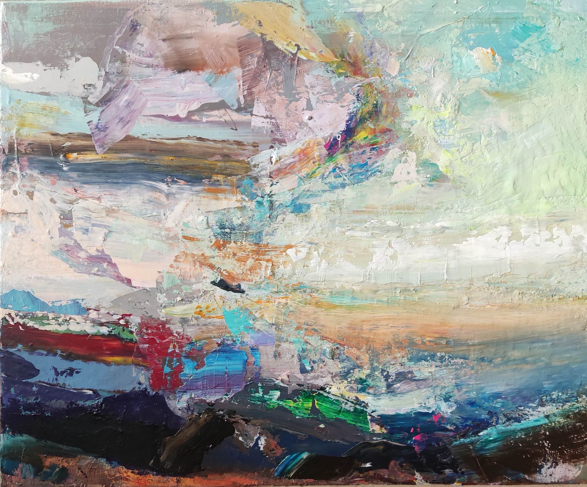 Виктория Шворень (Картина, живопись - 
                  60 x 50 см) Вихрь