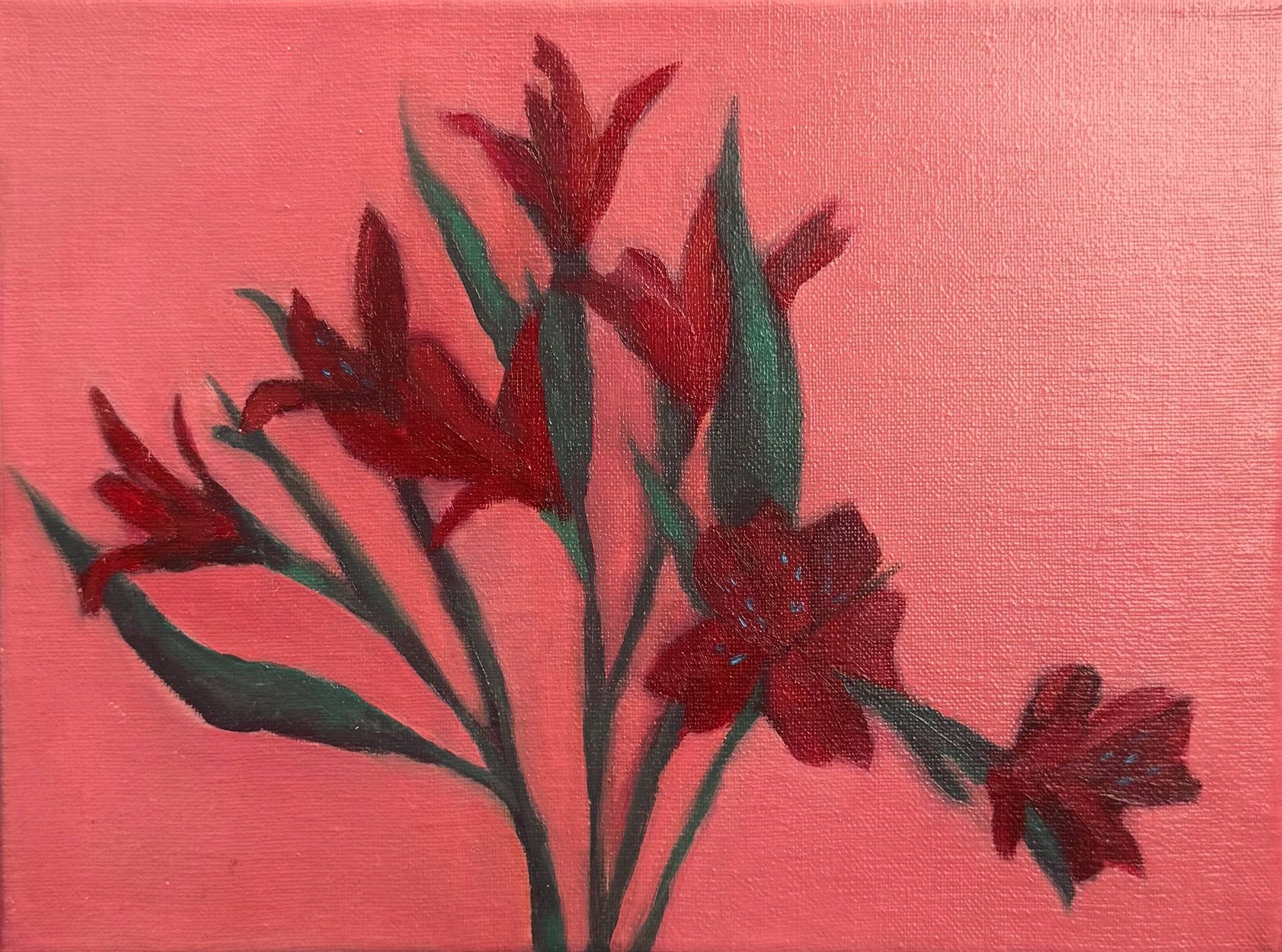 Виктория Зарецкая (Картина, живопись - 
                  24 x 18 см) Ожидание встречи